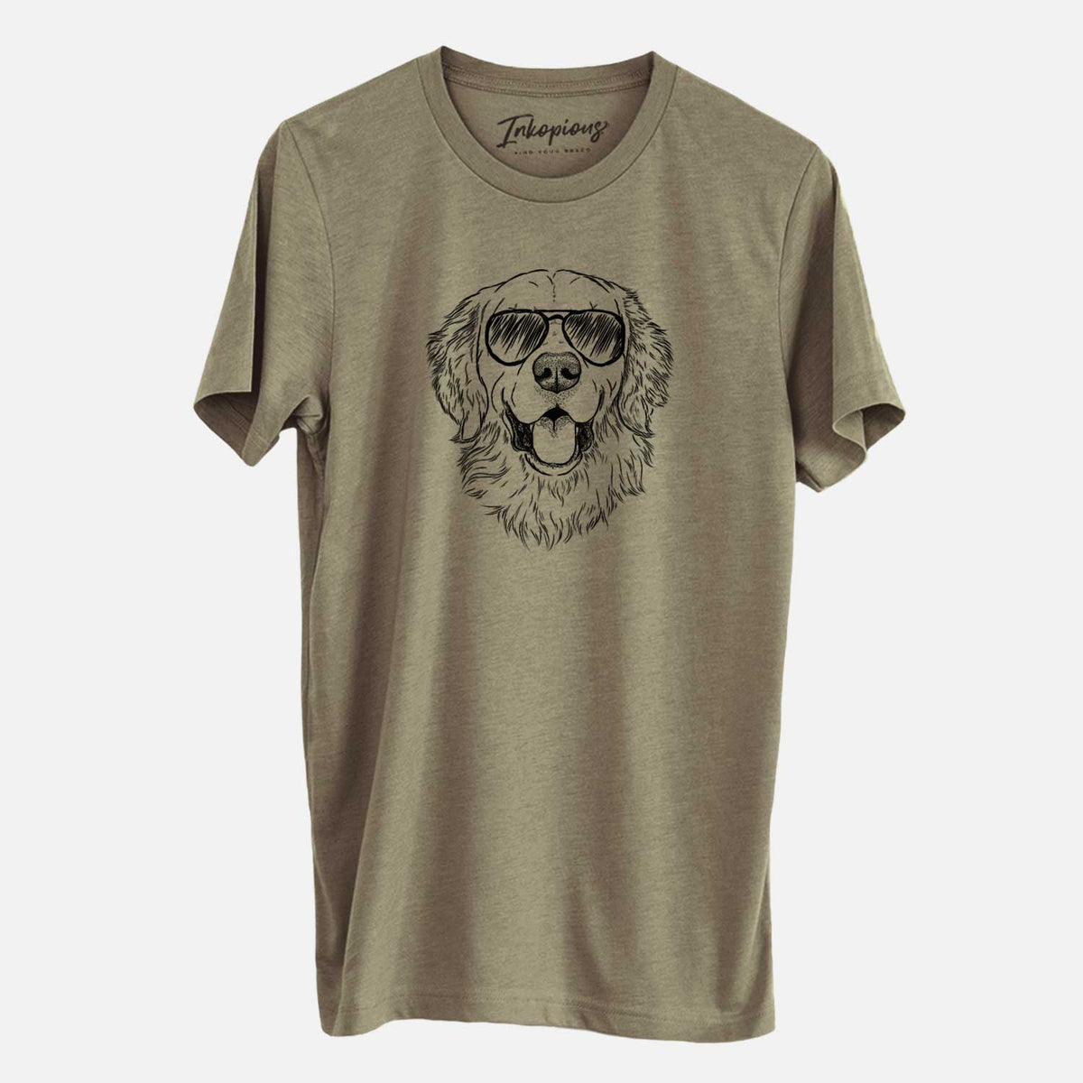 Aviator Sam the Golden Retriever - Unisex Crewneck