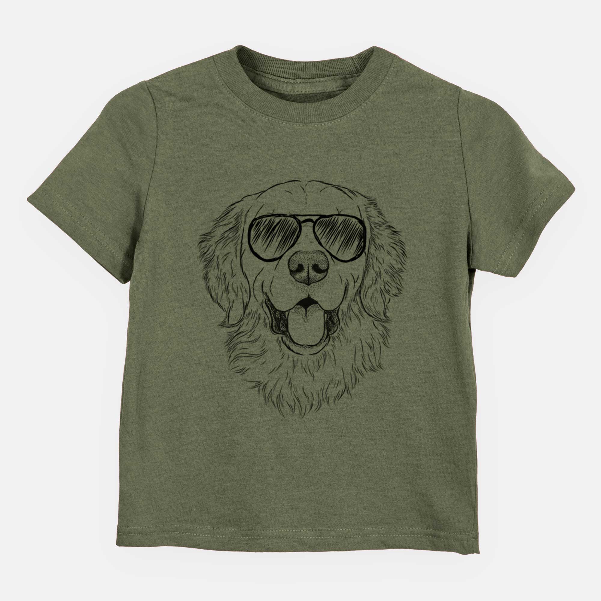 Aviator Sam the Golden Retriever - Kids/Youth/Toddler Shirt