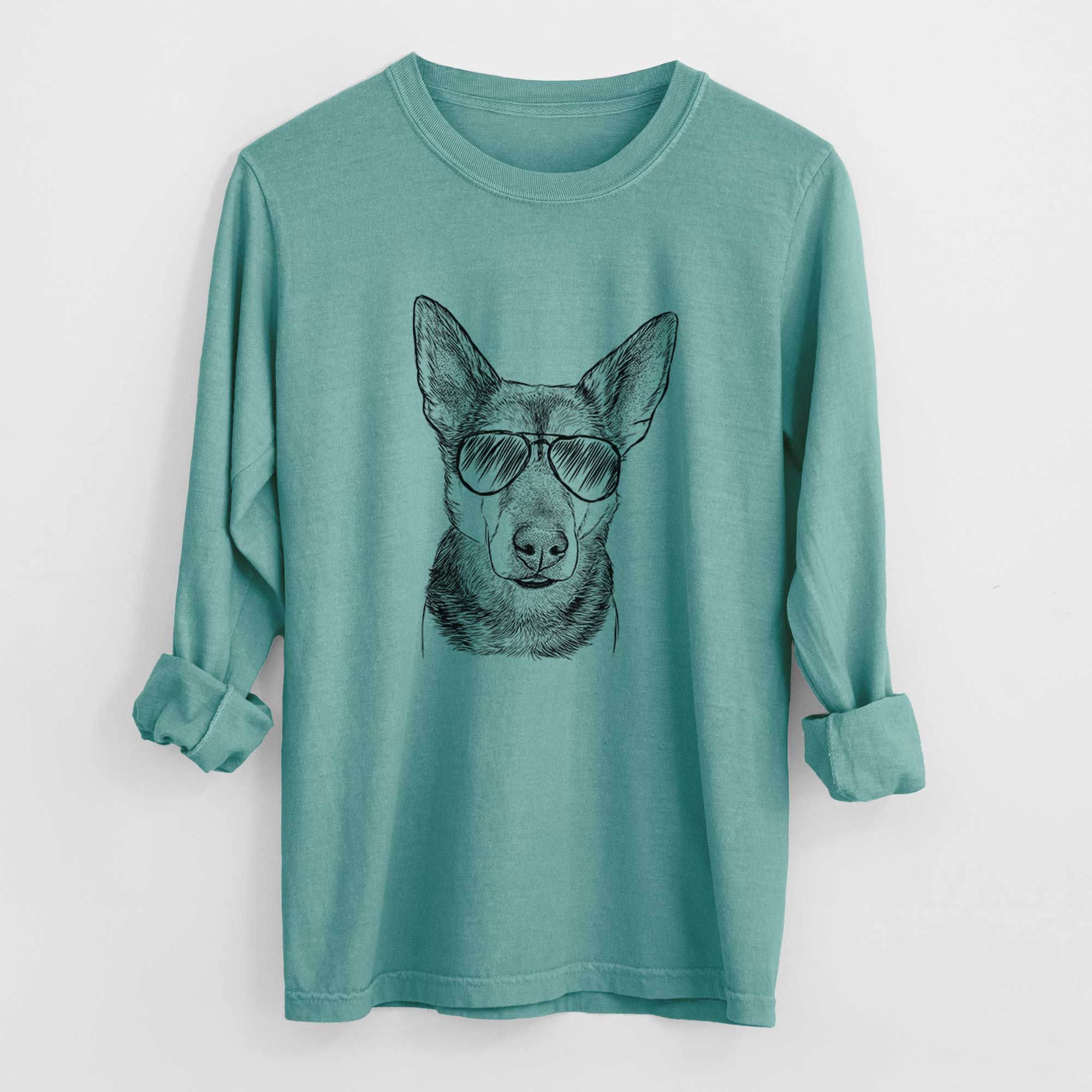 Aviators Sammie the Mixed Breed - Heavyweight 100% Cotton Long Sleeve