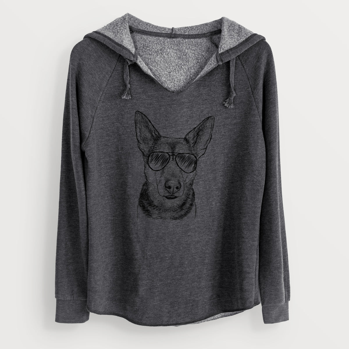 Aviator Sammie the Mixed Breed - Cali Wave Hooded Sweatshirt