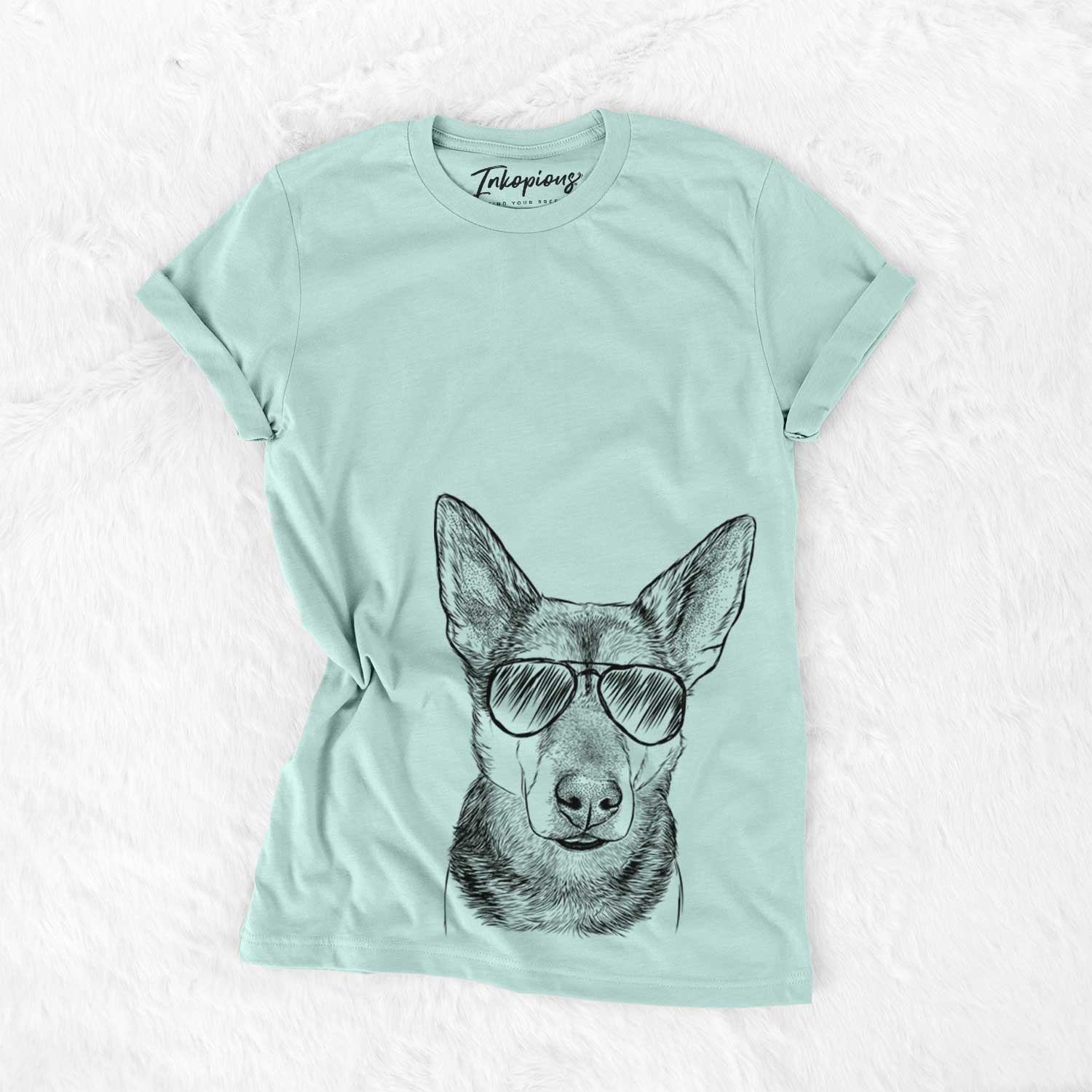 Aviator Sammie the Mixed Breed - Unisex Crewneck