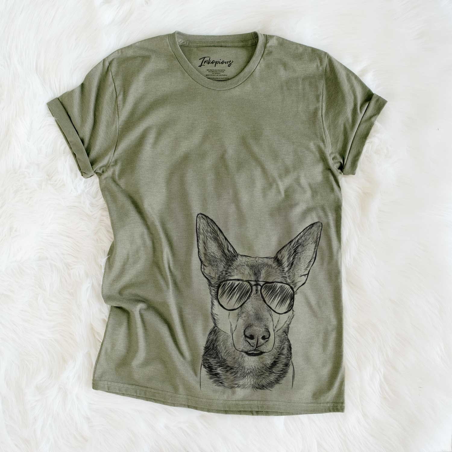 Aviator Sammie the Mixed Breed - Unisex Crewneck