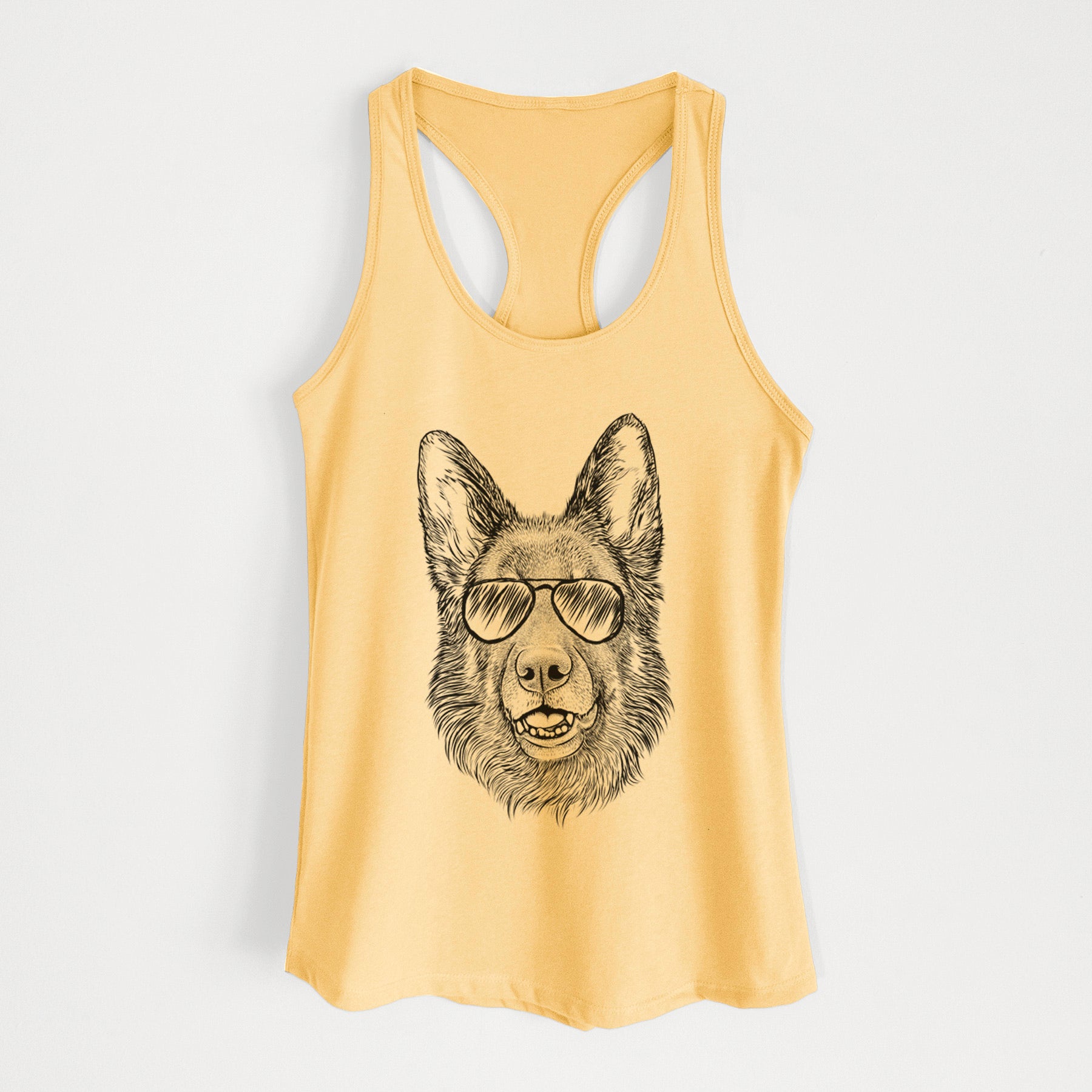 Sammie the German Shepherd - Women's Racerback Tanktop