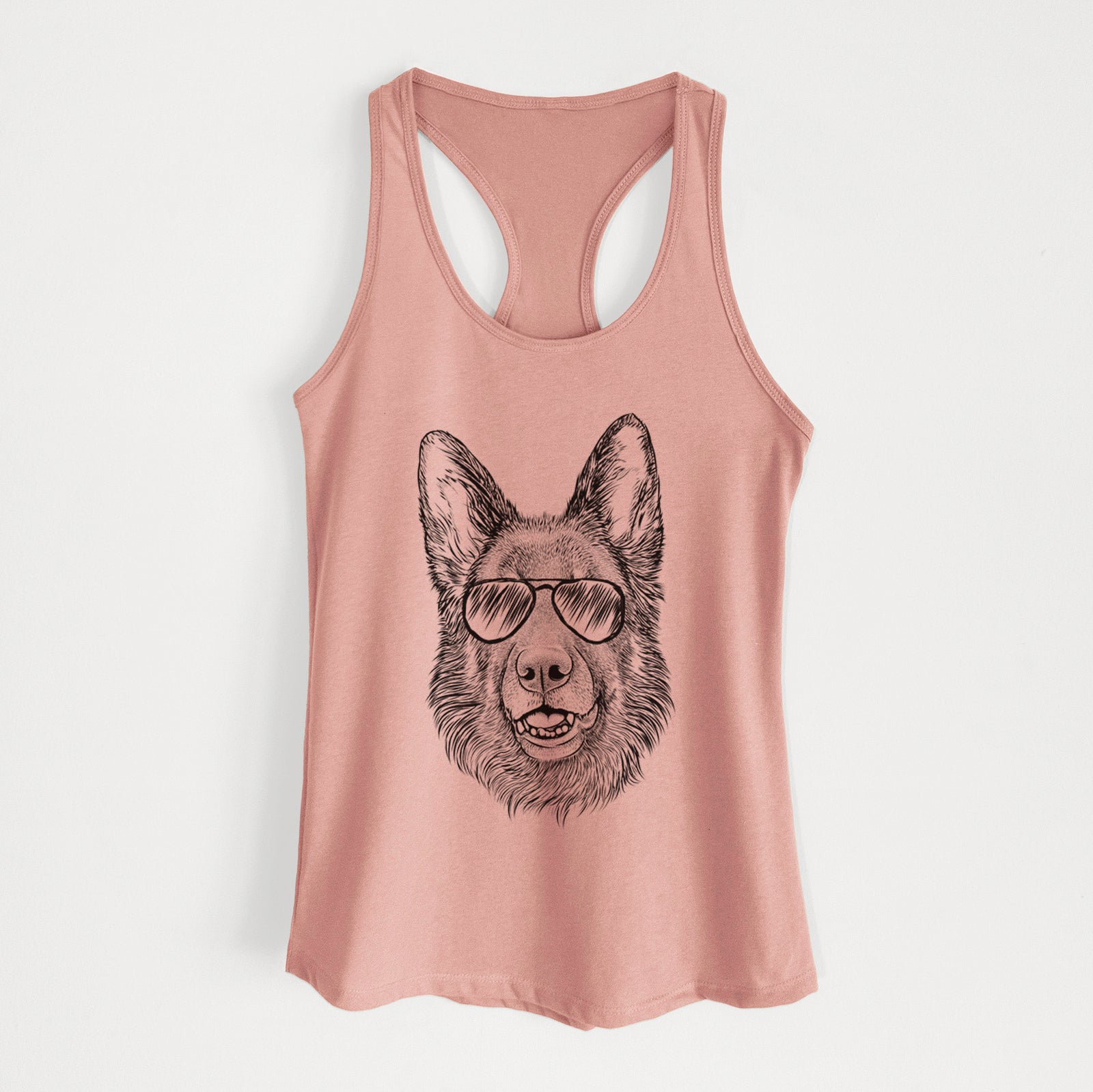 Sammie the German Shepherd - Women's Racerback Tanktop