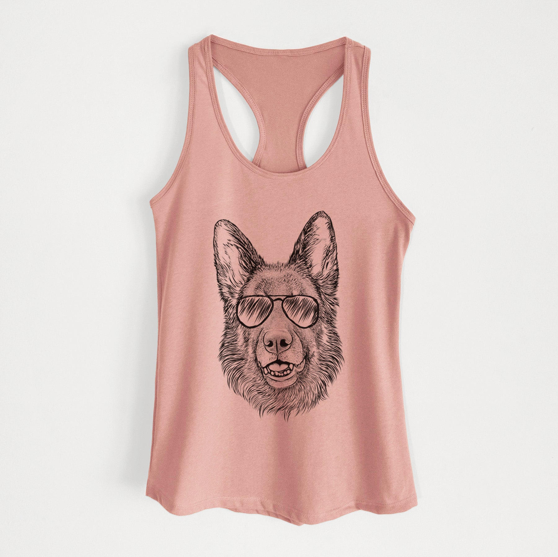 Sammie the German Shepherd - Women's Racerback Tanktop