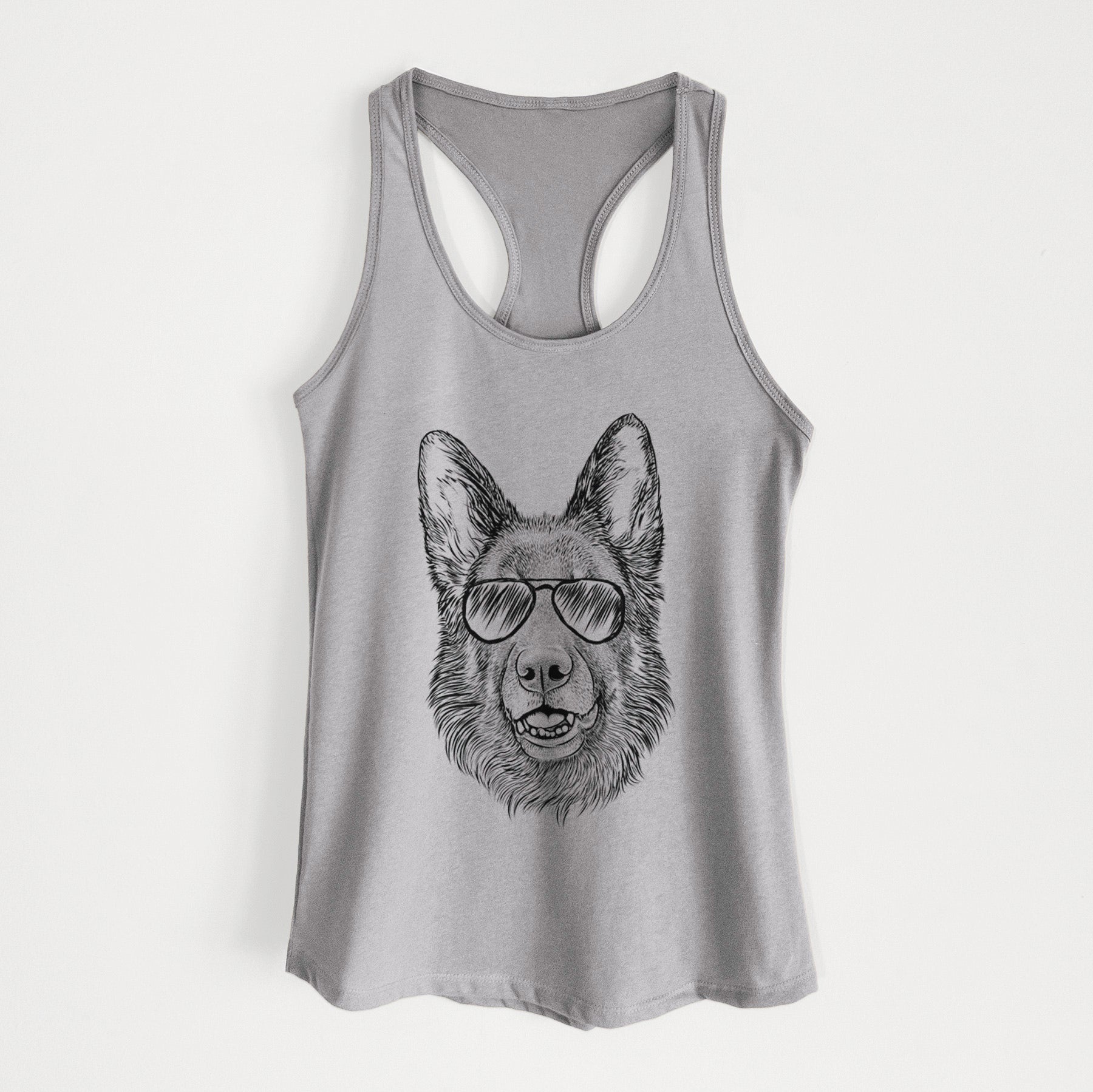 Sammie the German Shepherd - Women's Racerback Tanktop