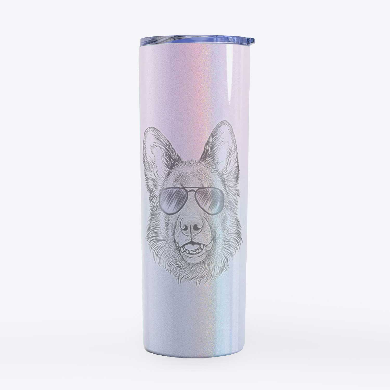 Sammie the German Shepherd - 20oz Skinny Tumbler