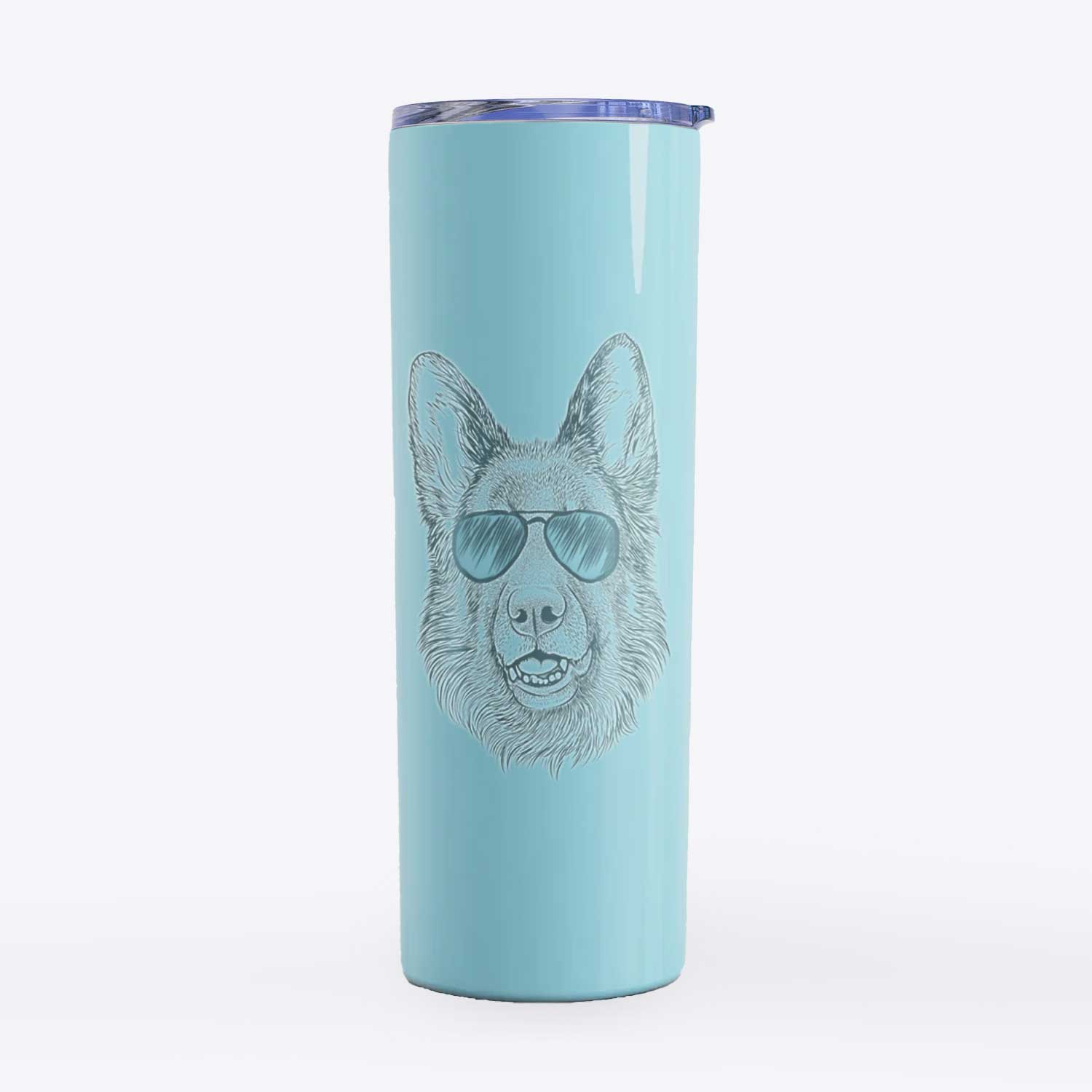 Sammie the German Shepherd - 20oz Skinny Tumbler