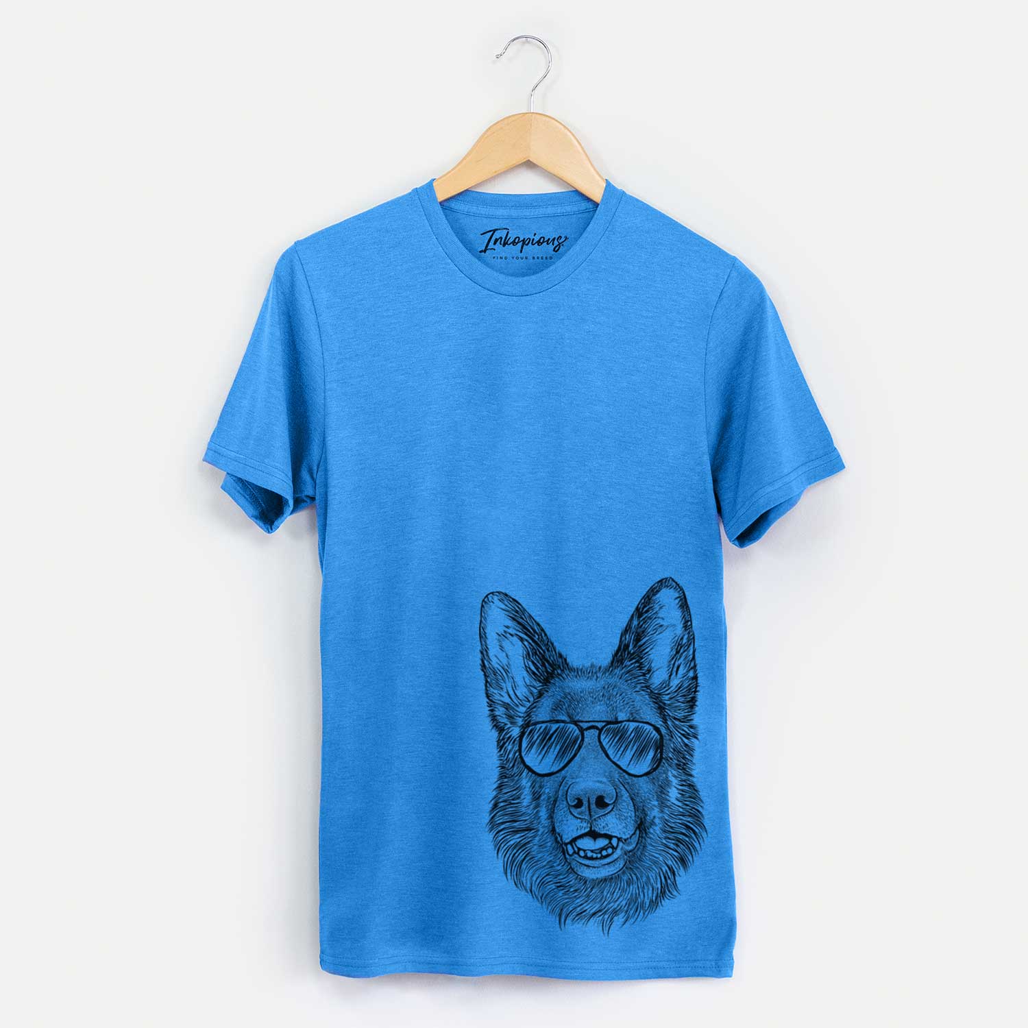 Aviator Sammie the German Shepherd - Unisex Crewneck