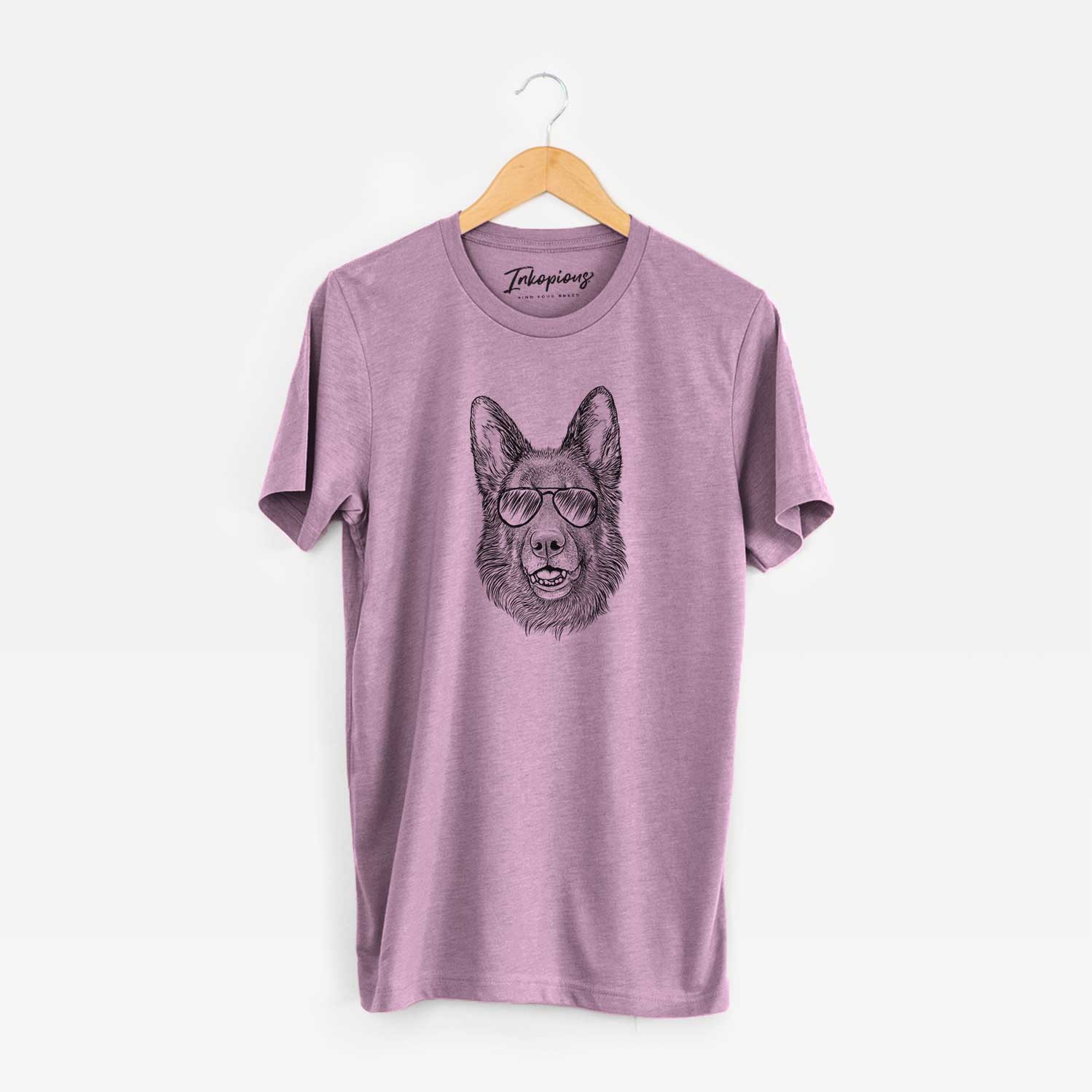 Aviator Sammie the German Shepherd - Unisex Crewneck