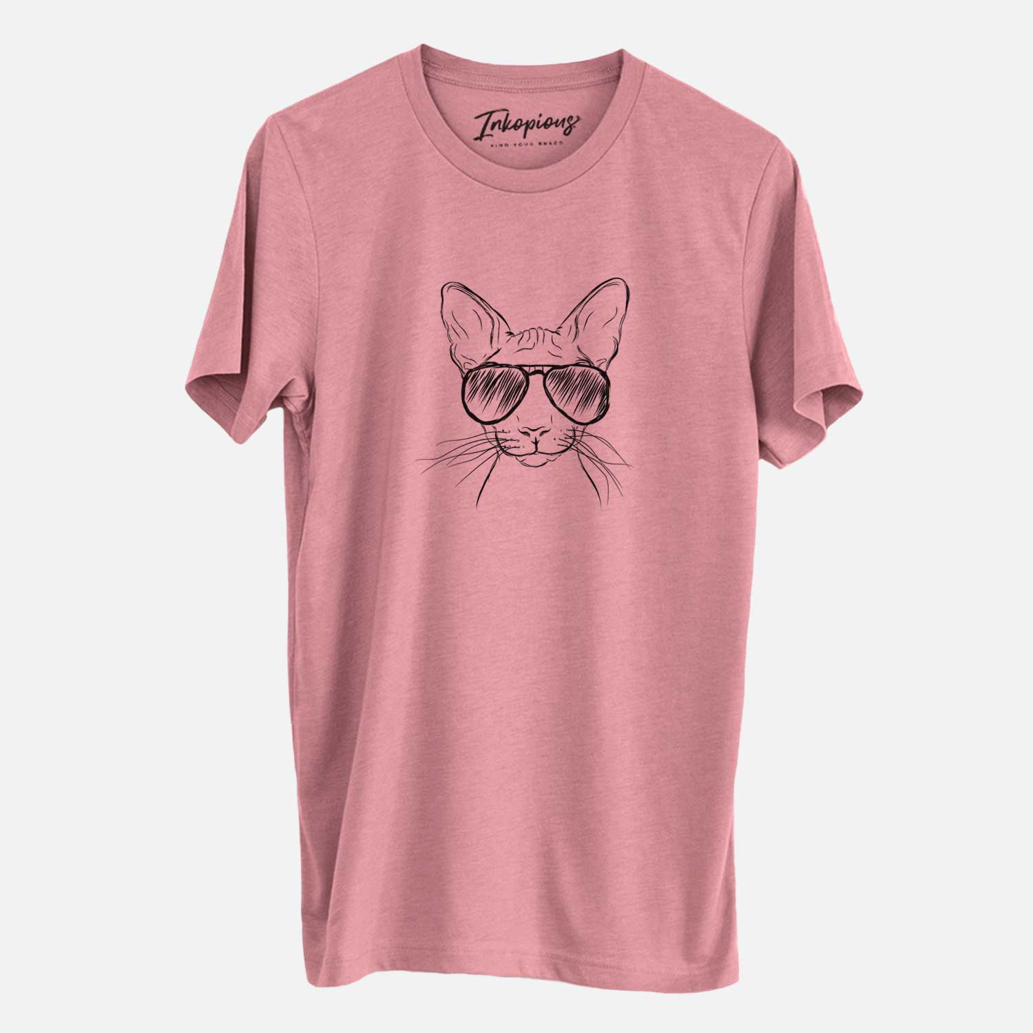 Aviator Sammy the Spinx Cat - Unisex Crewneck
