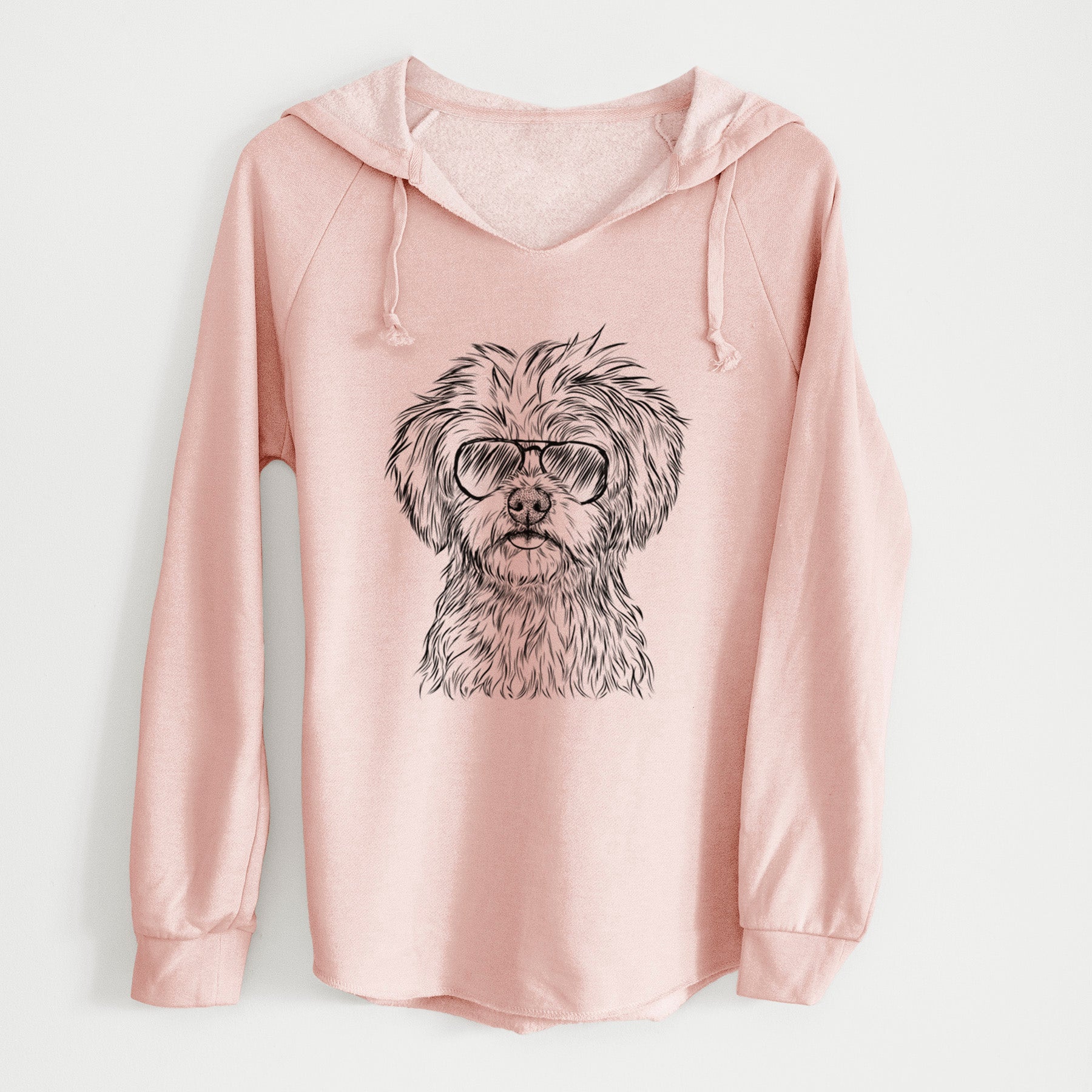 Aviator Sammy the Shorkie - Cali Wave Hooded Sweatshirt