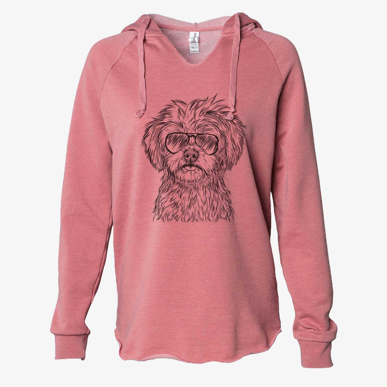 Sammy the Shorkie - Cali Wave Hooded Sweatshirt