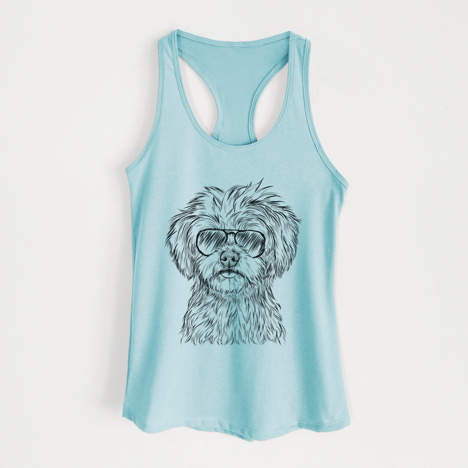 Sammy the Shorkie - Women's Racerback Tanktop