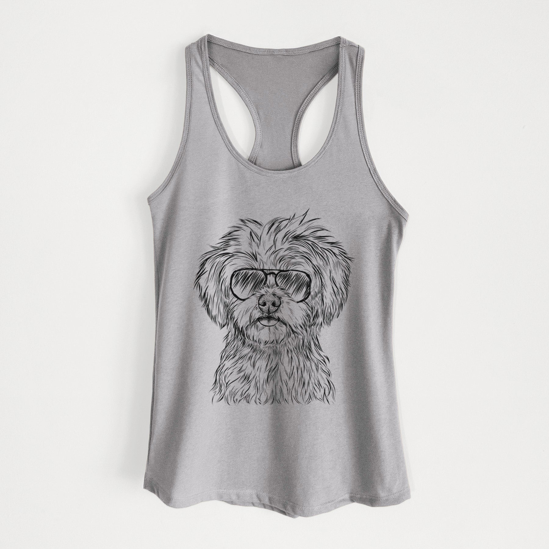 Sammy the Shorkie - Women's Racerback Tanktop