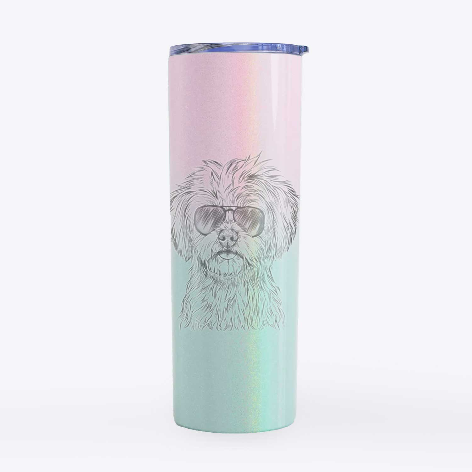 Sammy the Shorkie - 20oz Skinny Tumbler