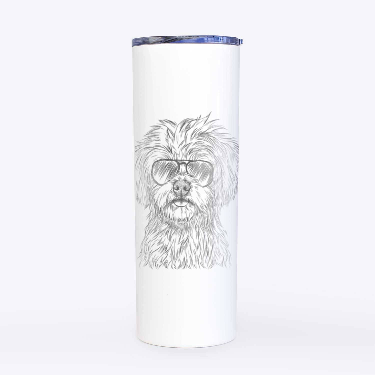 Sammy the Shorkie - 20oz Skinny Tumbler