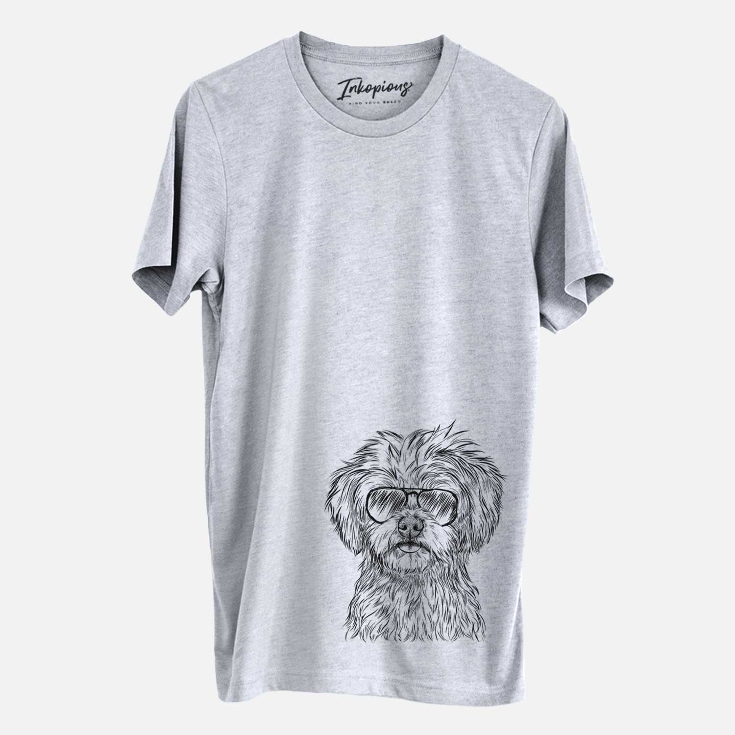 Aviator Sammy the Shorkie - Unisex Crewneck