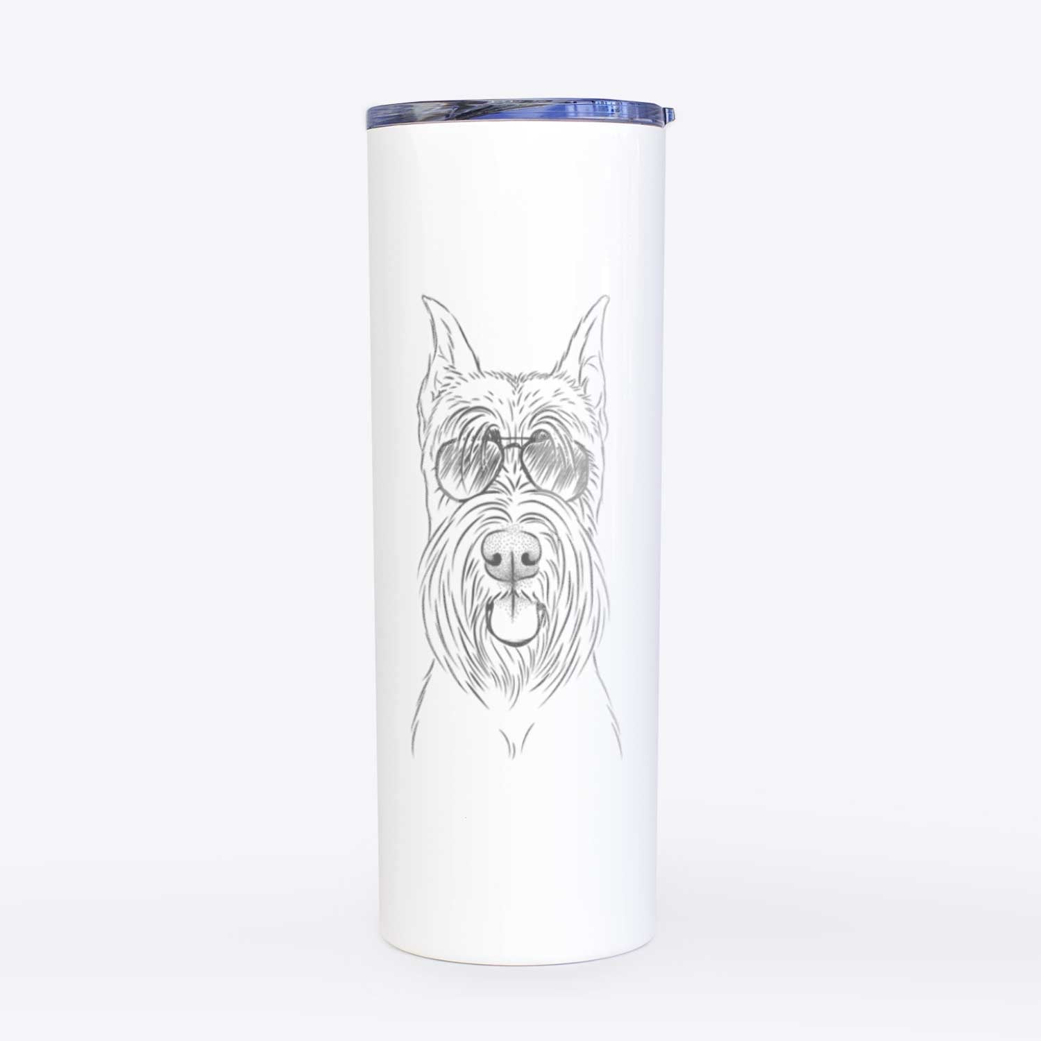 Samuel the Standard Schnauzer - 20oz Skinny Tumbler