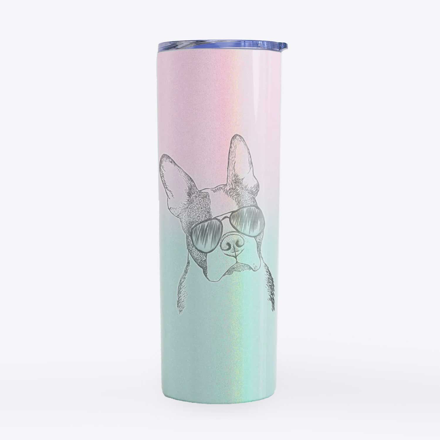 Samuel the Boston Terrier - 20oz Skinny Tumbler