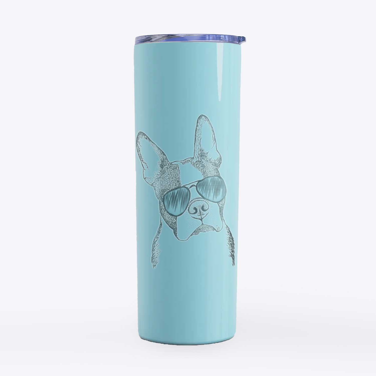 Samuel the Boston Terrier - 20oz Skinny Tumbler