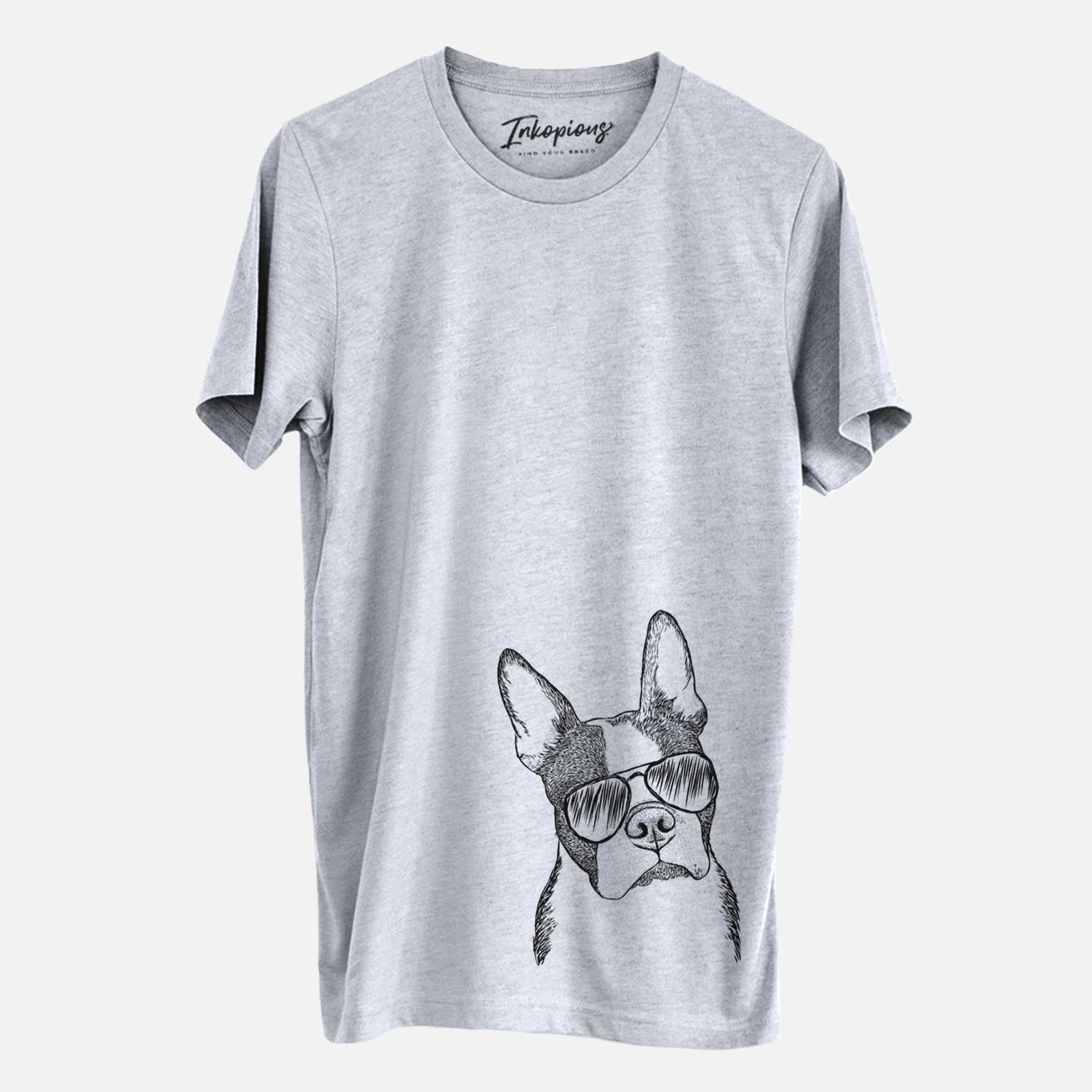 Aviator Samuel the Boston Terrier - Unisex Crewneck