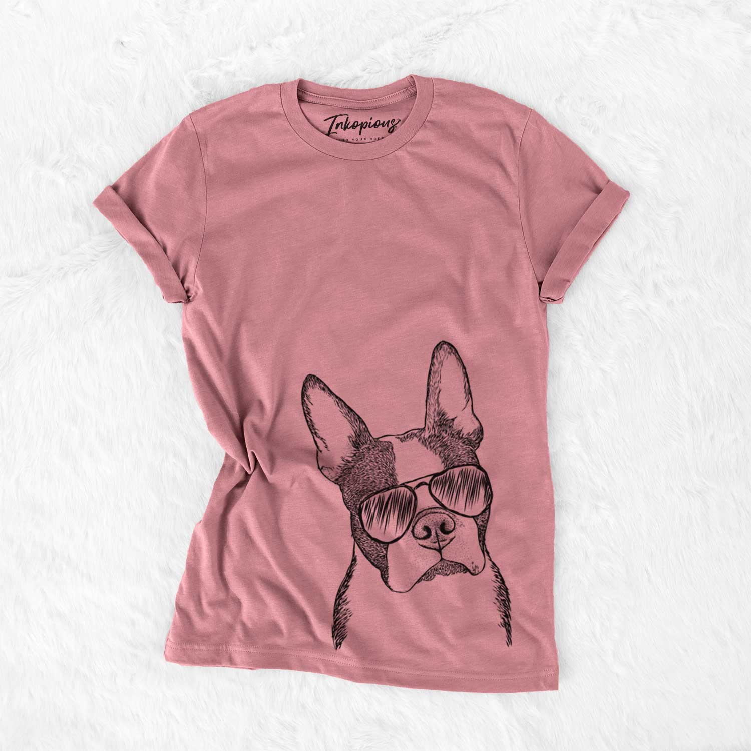 Samuel the Boston Terrier - Bella Canvas Unisex Crewneck