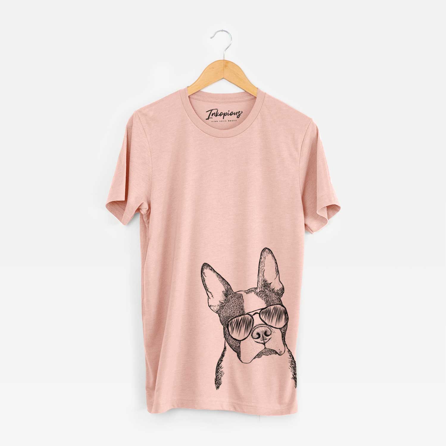 Samuel the Boston Terrier - Bella Canvas Unisex Crewneck