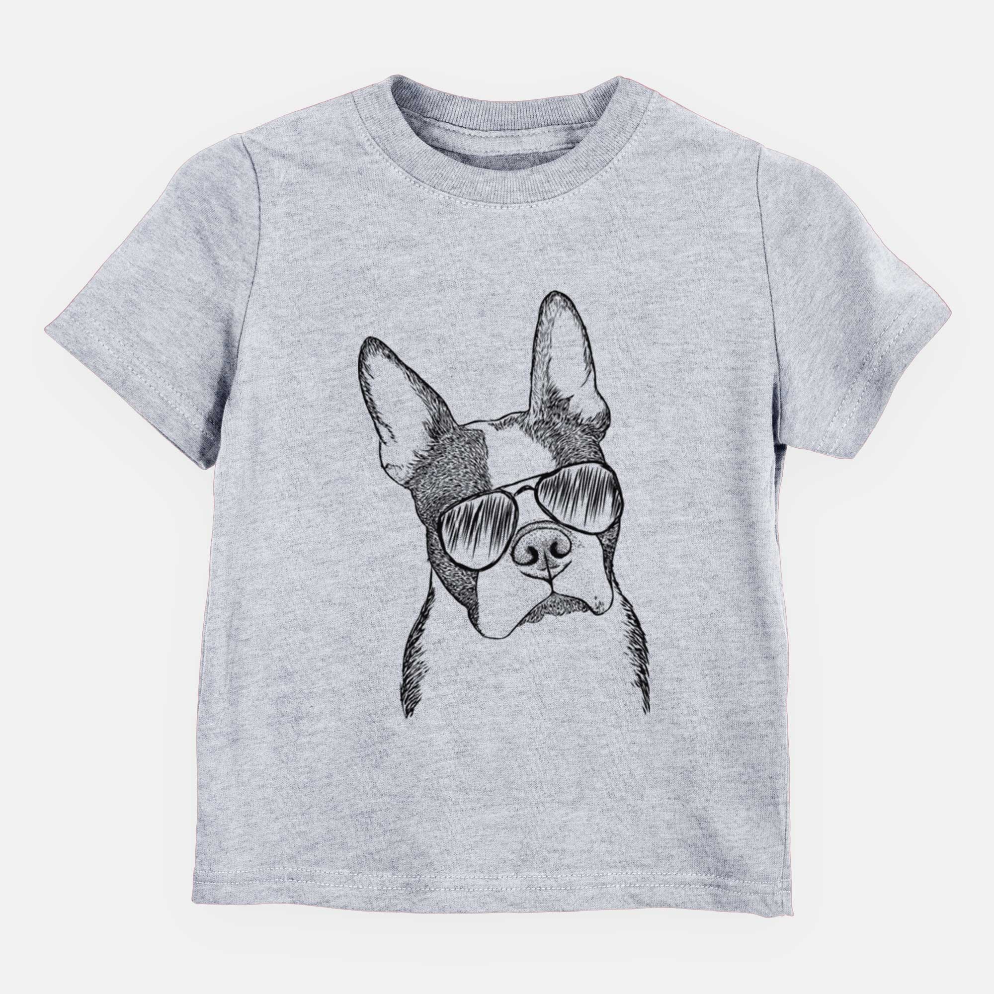 Aviator Samuel the Boston Terrier - Kids/Youth/Toddler Shirt