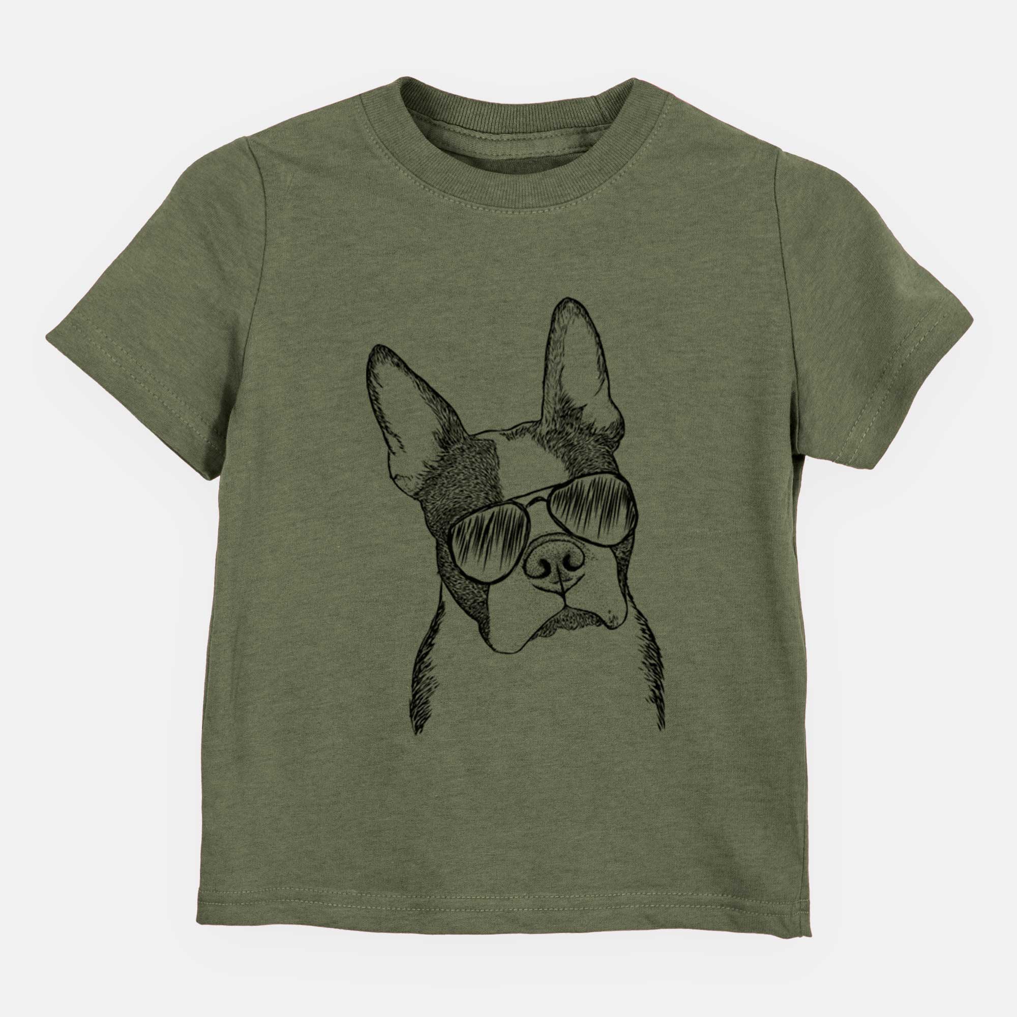 Aviator Samuel the Boston Terrier - Kids/Youth/Toddler Shirt