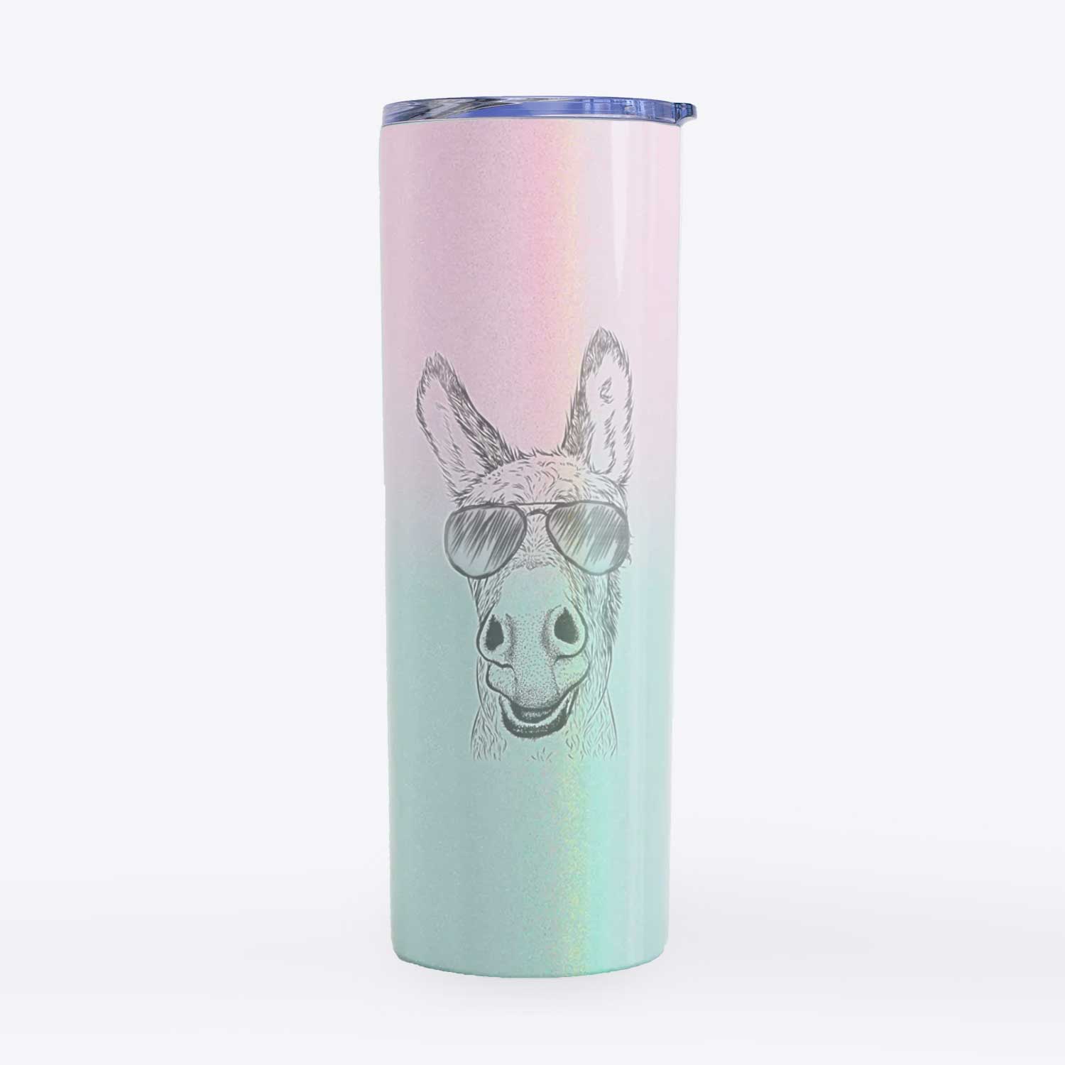 Samule the Donkey - 20oz Skinny Tumbler