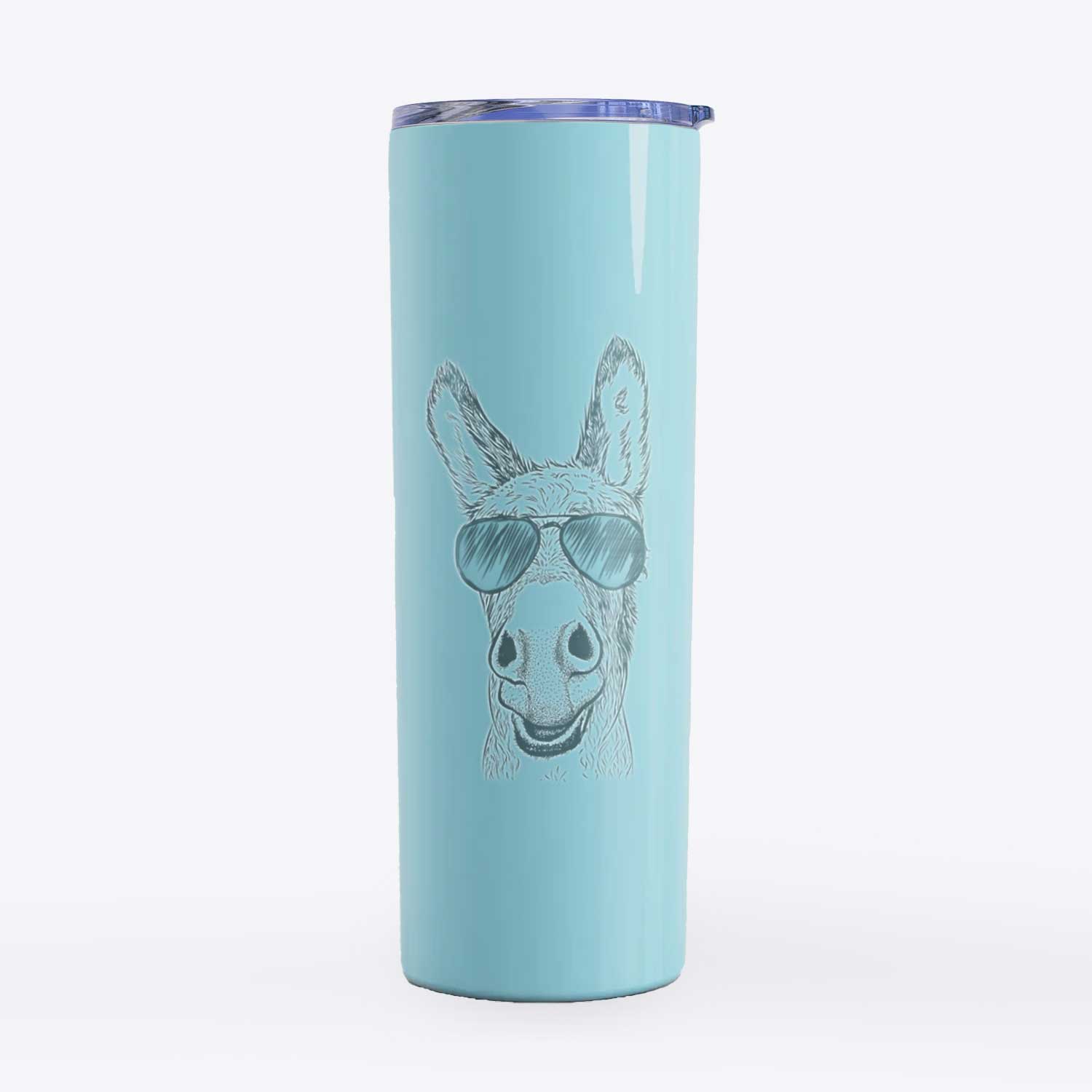 Samule the Donkey - 20oz Skinny Tumbler