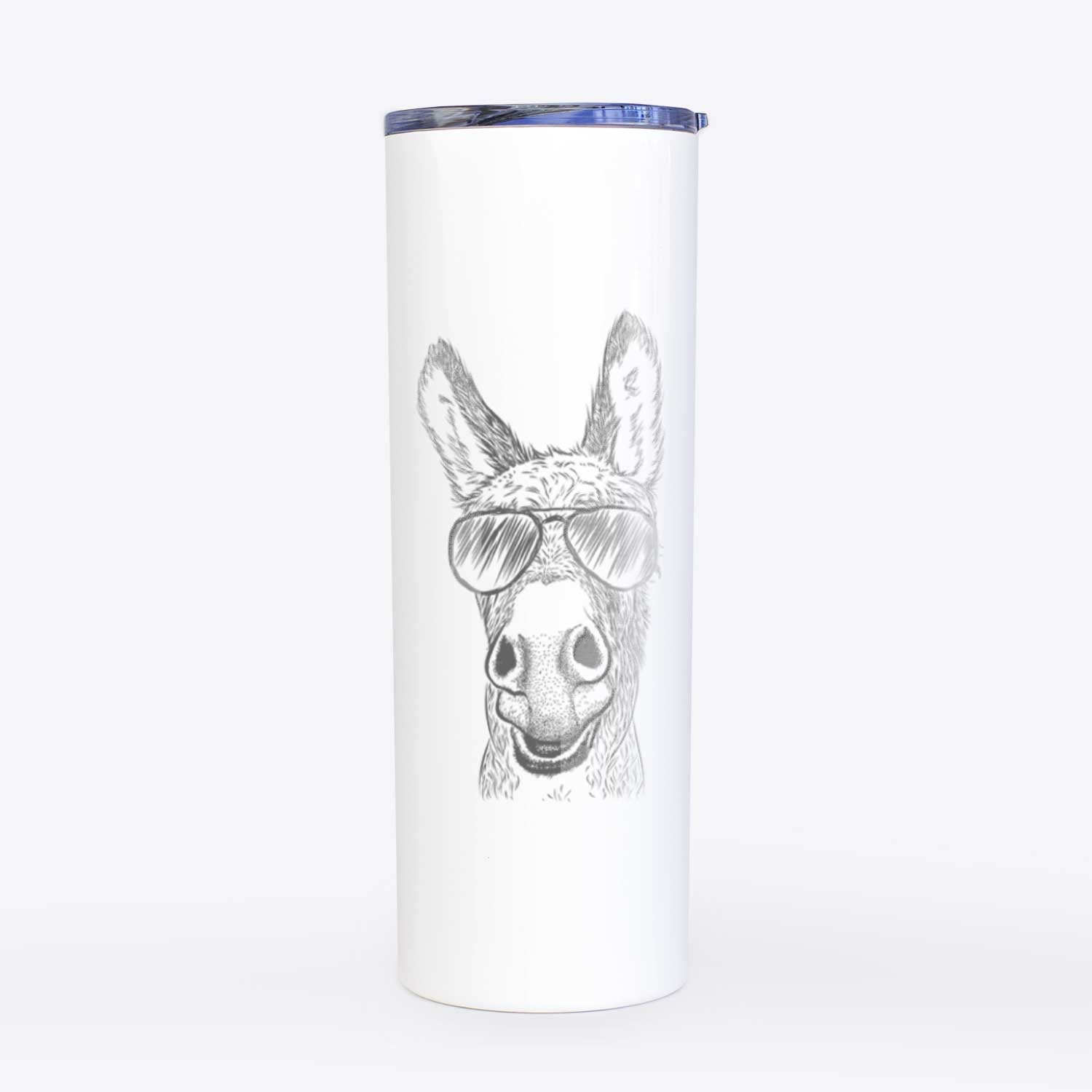 Samule the Donkey - 20oz Skinny Tumbler