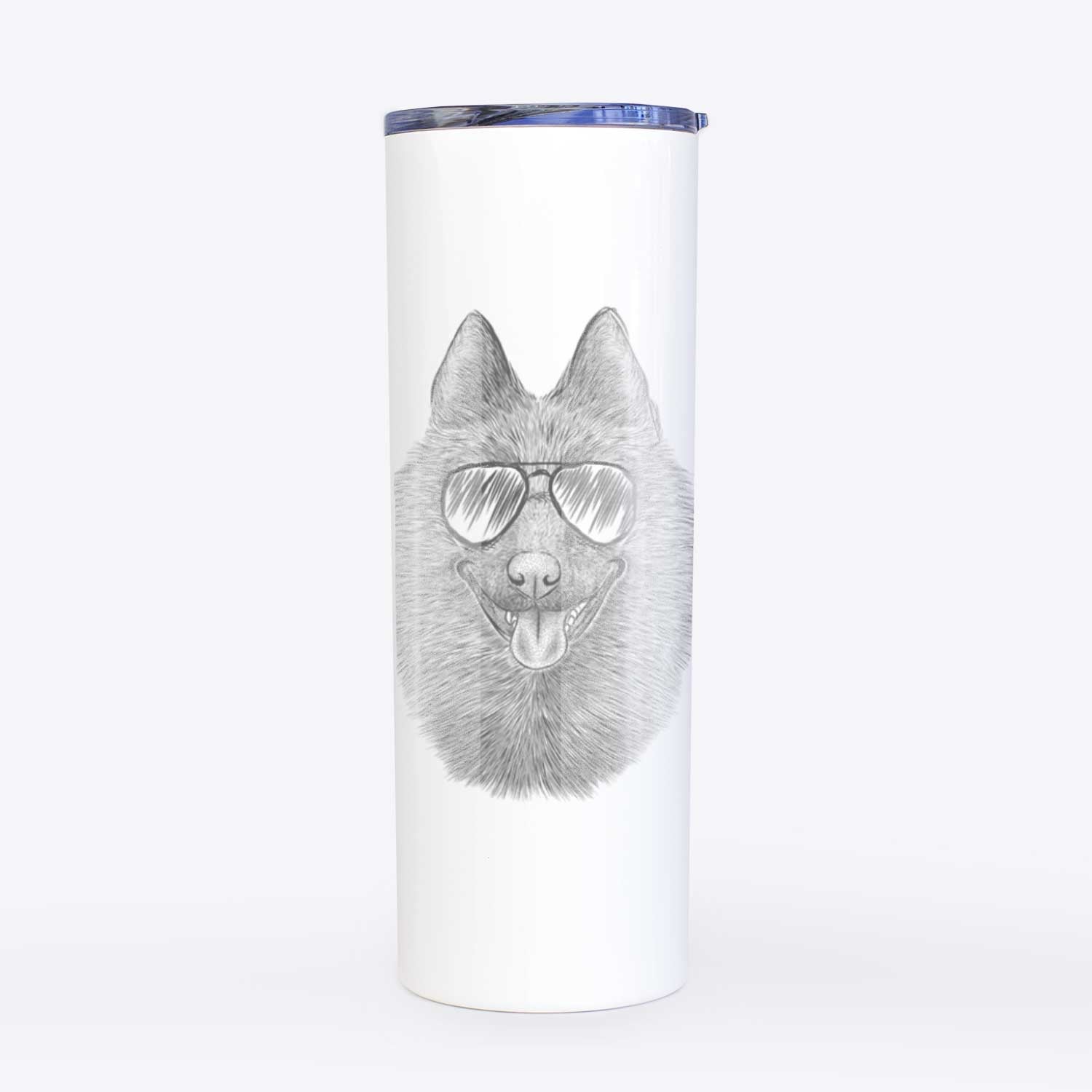 Sander the Schipperke - 20oz Skinny Tumbler