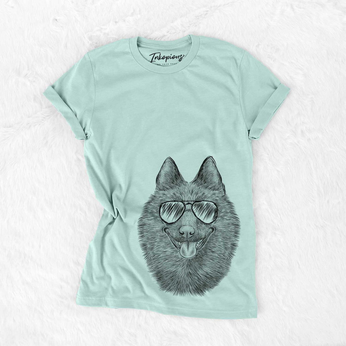 Aviator Sander the Schipperke - Unisex Crewneck