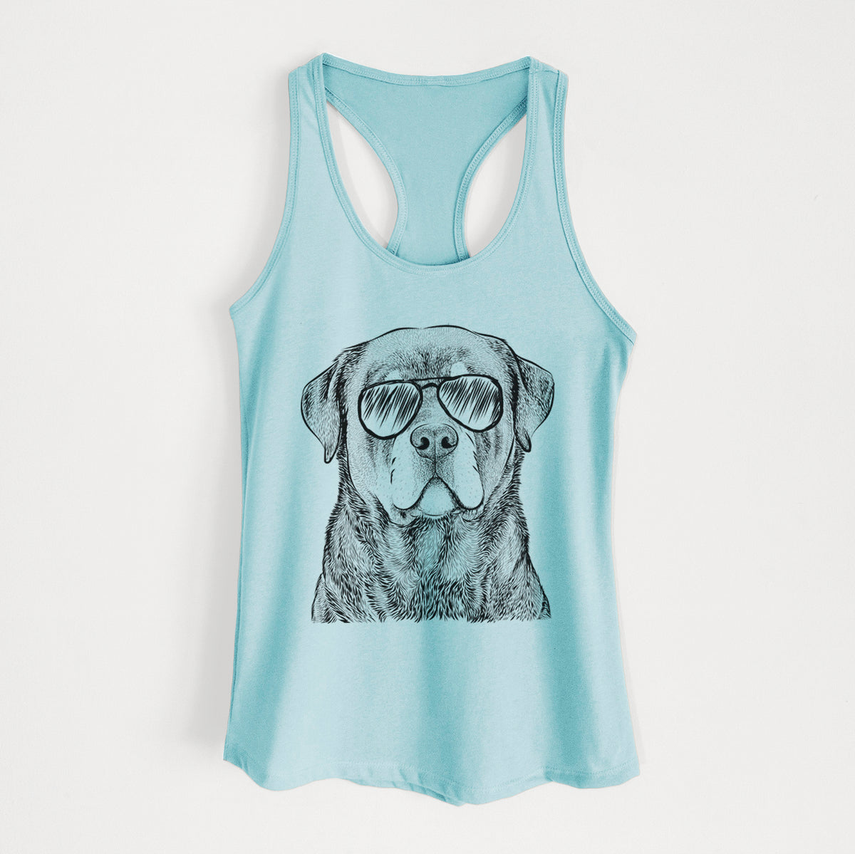 Sarge the Rottweiler - Women's Racerback Tanktop