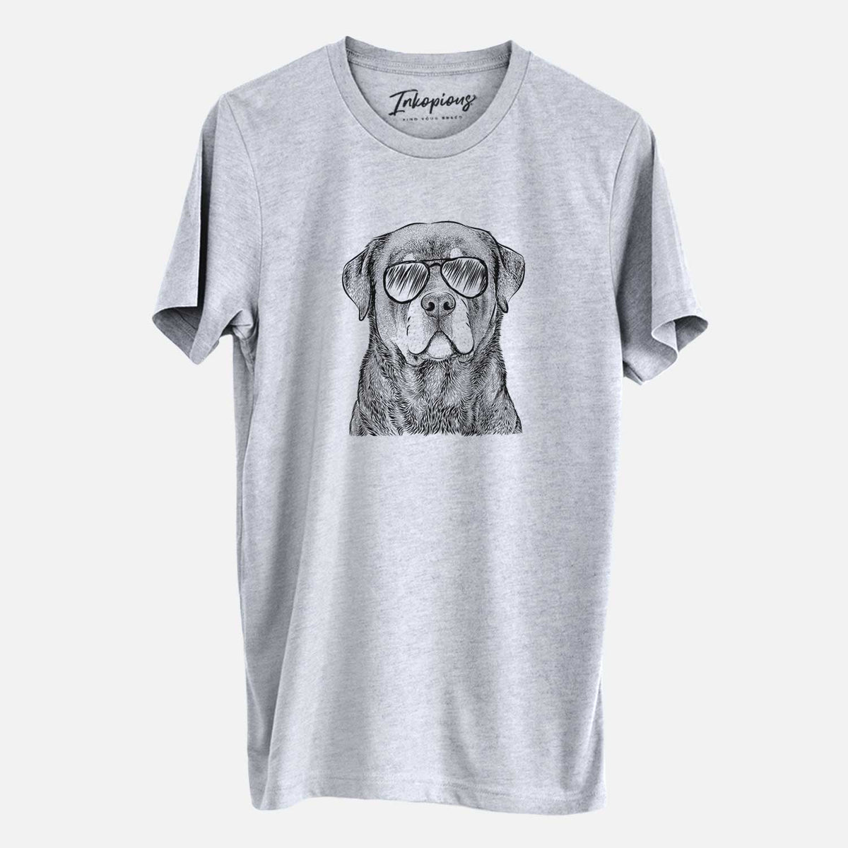 Aviator Sarge the Rottweiler - Unisex Crewneck