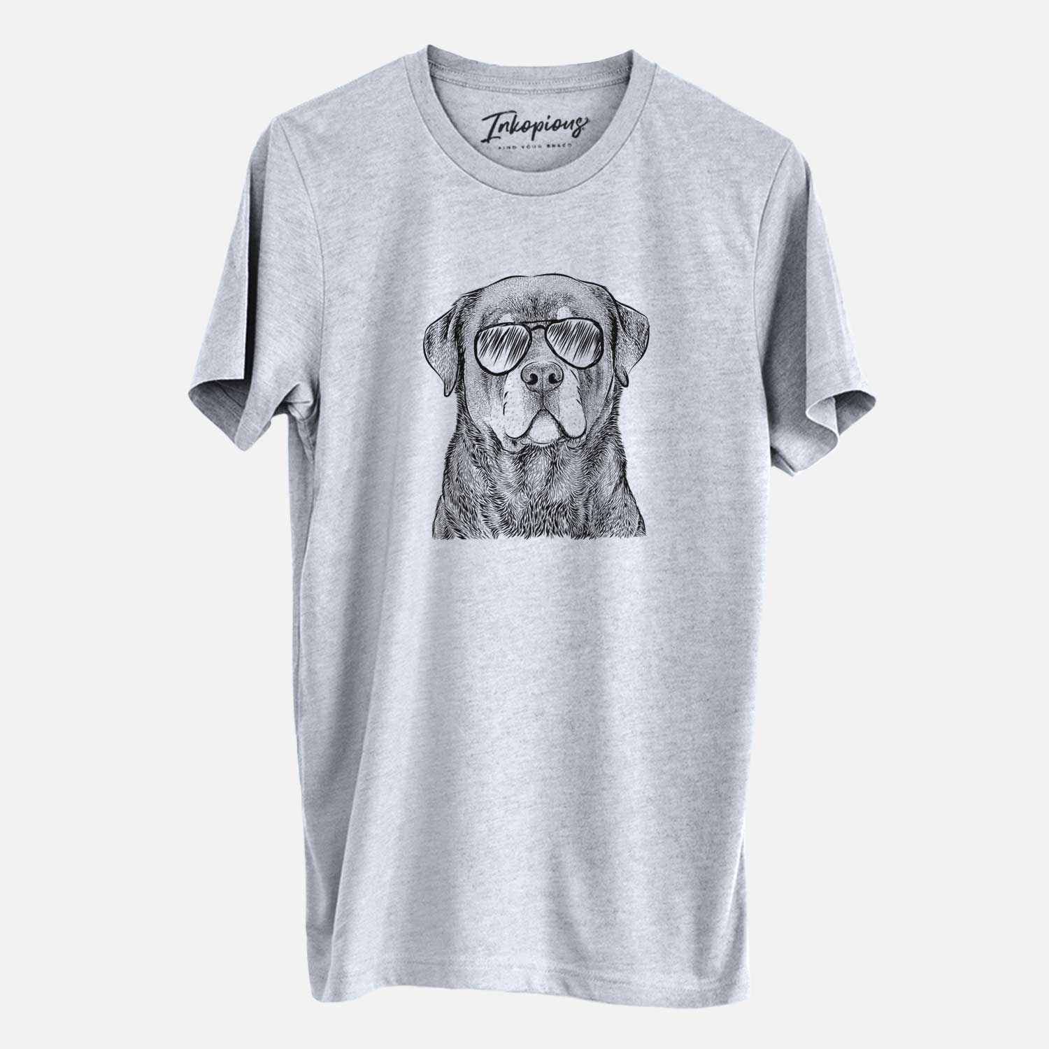 Aviator Sarge the Rottweiler - Unisex Crewneck