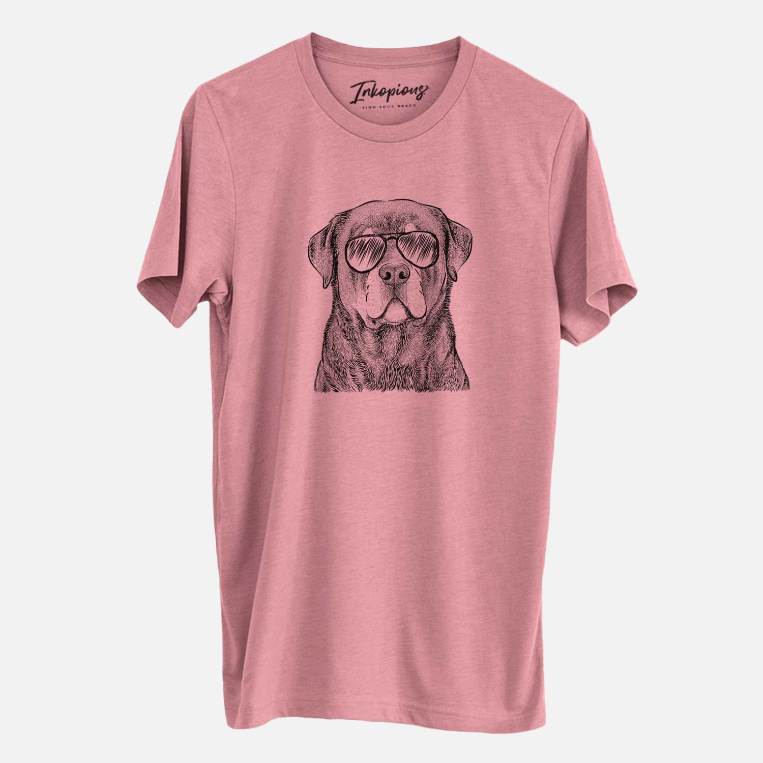 Aviator Sarge the Rottweiler - Unisex Crewneck