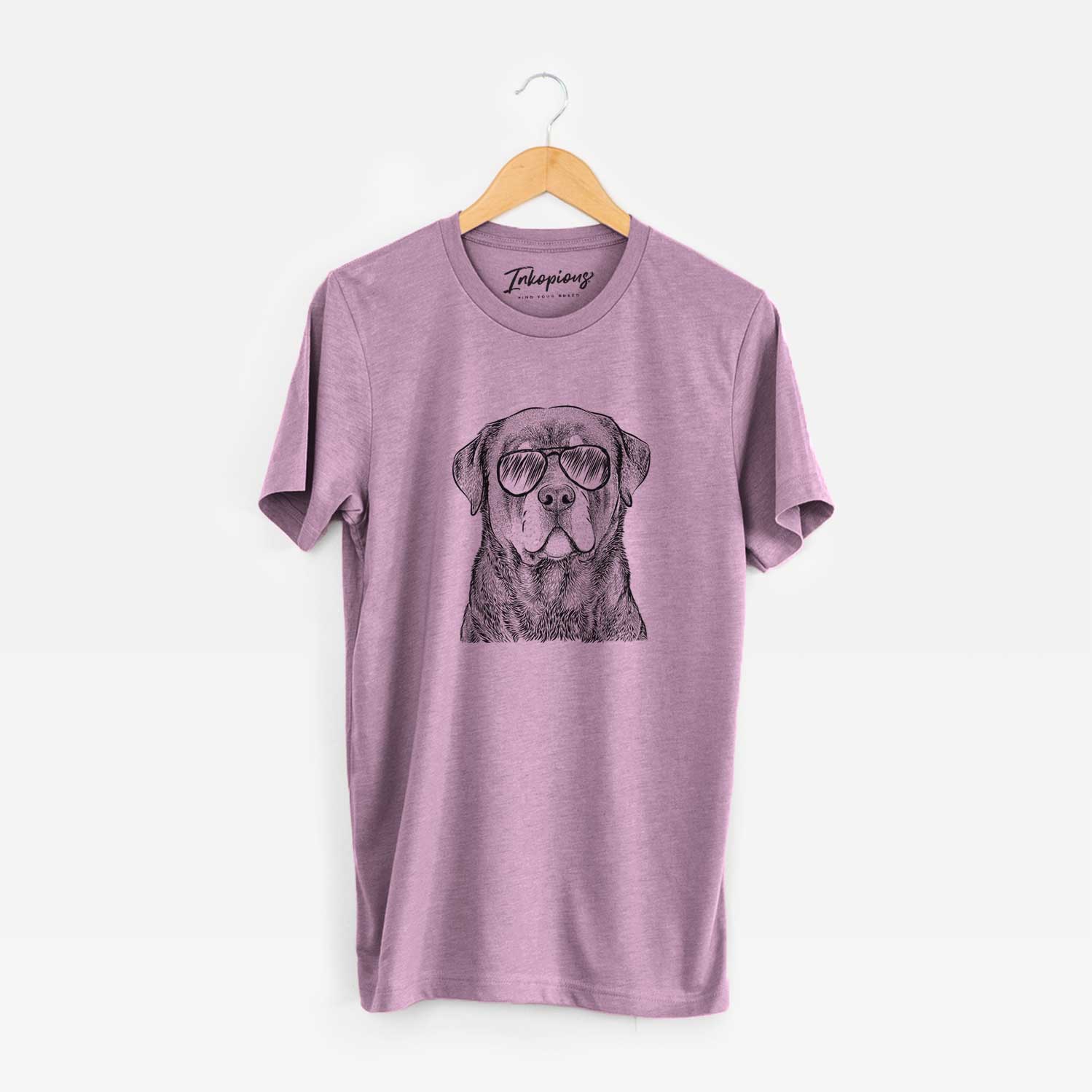 Aviator Sarge the Rottweiler - Unisex Crewneck
