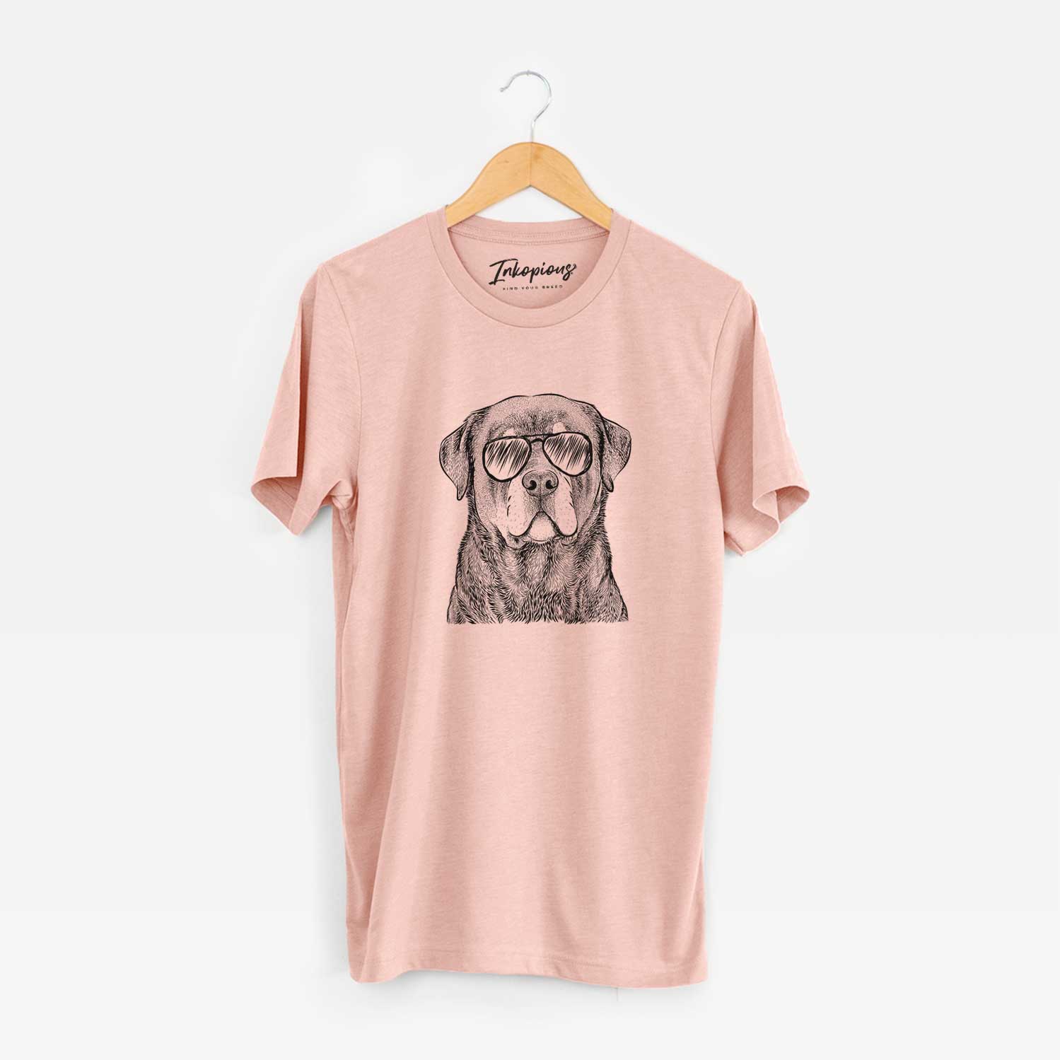 Aviator Sarge the Rottweiler - Unisex Crewneck