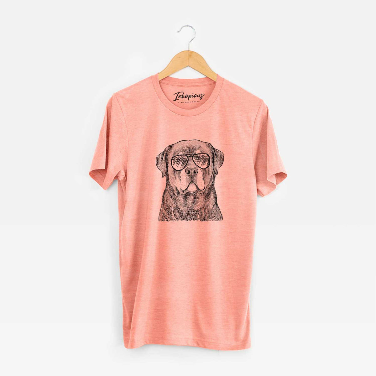 Aviator Sarge the Rottweiler - Unisex Crewneck