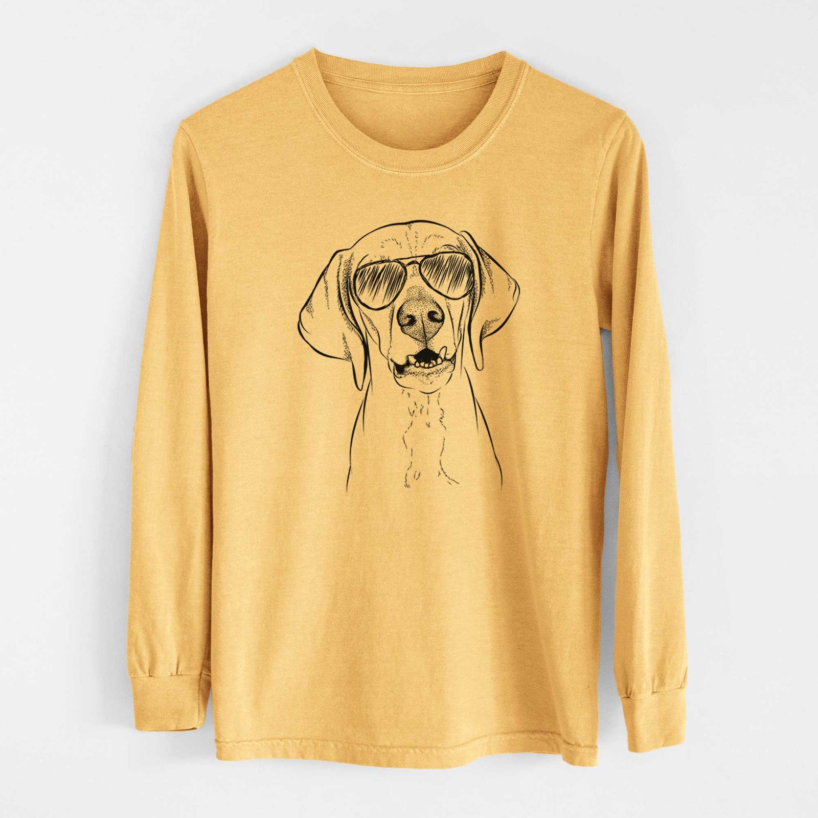 Aviators Sarge the Vizsla - Heavyweight 100% Cotton Long Sleeve