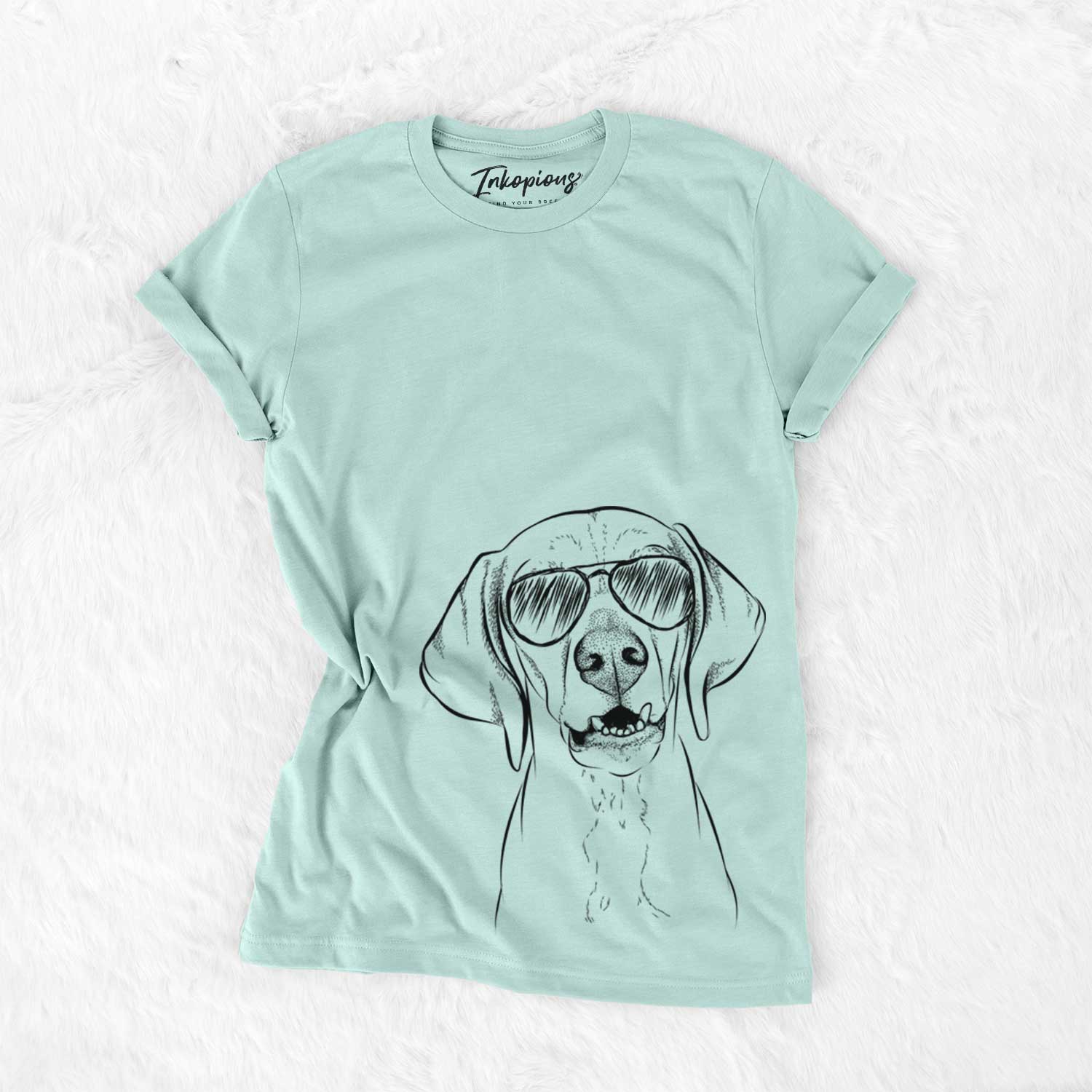 Aviator Sarge the Vizsla - Unisex Crewneck