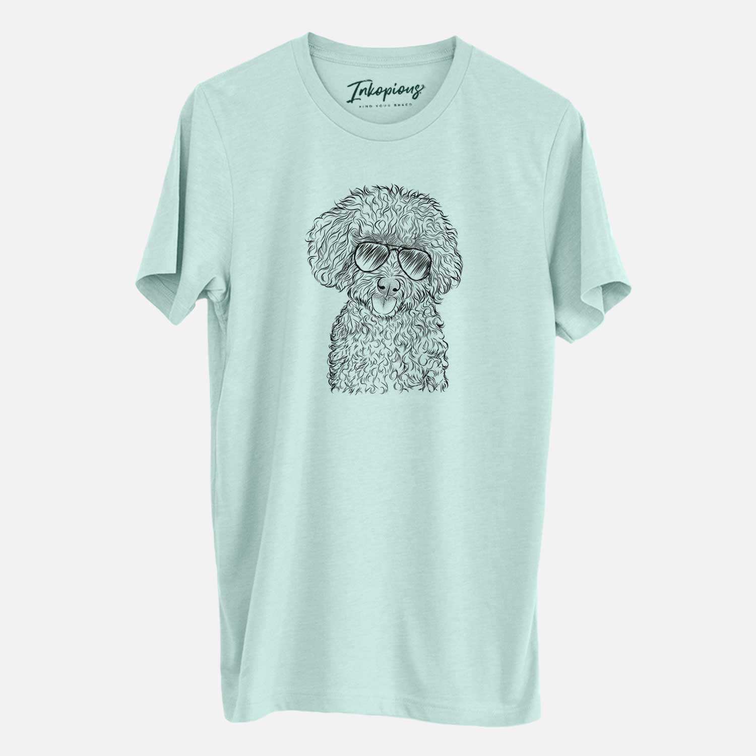 Aviator Satsu the Micro Teacup Poodle - Unisex Crewneck