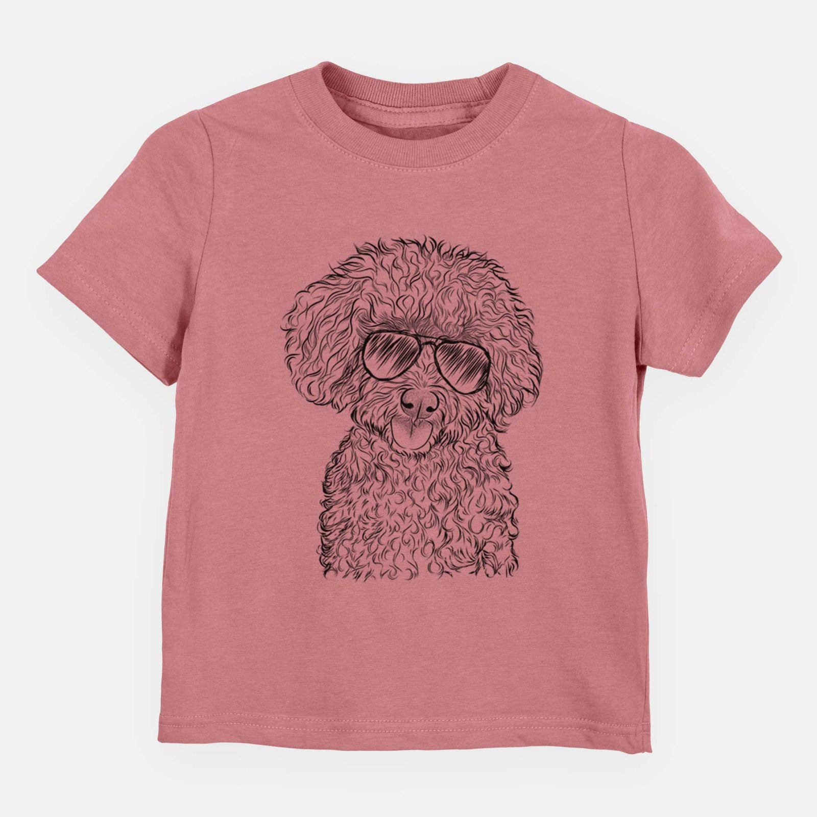 Aviator Satsu the Micro Teacup Poodle - Kids/Youth/Toddler Shirt