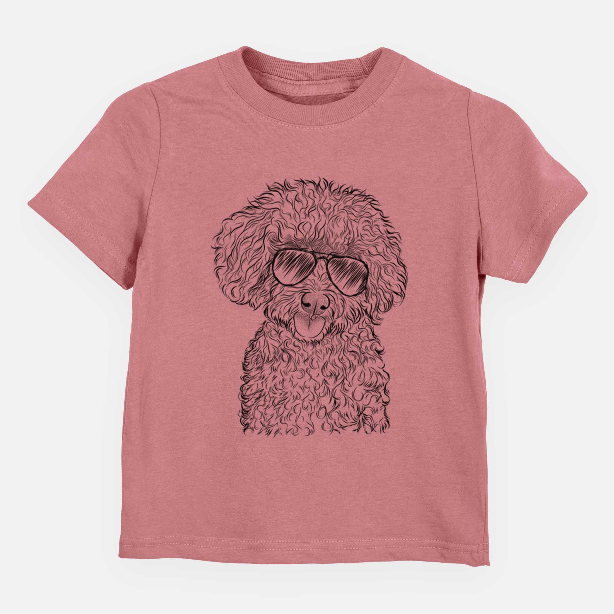 Aviator Satsu the Micro Teacup Poodle - Kids/Youth/Toddler Shirt