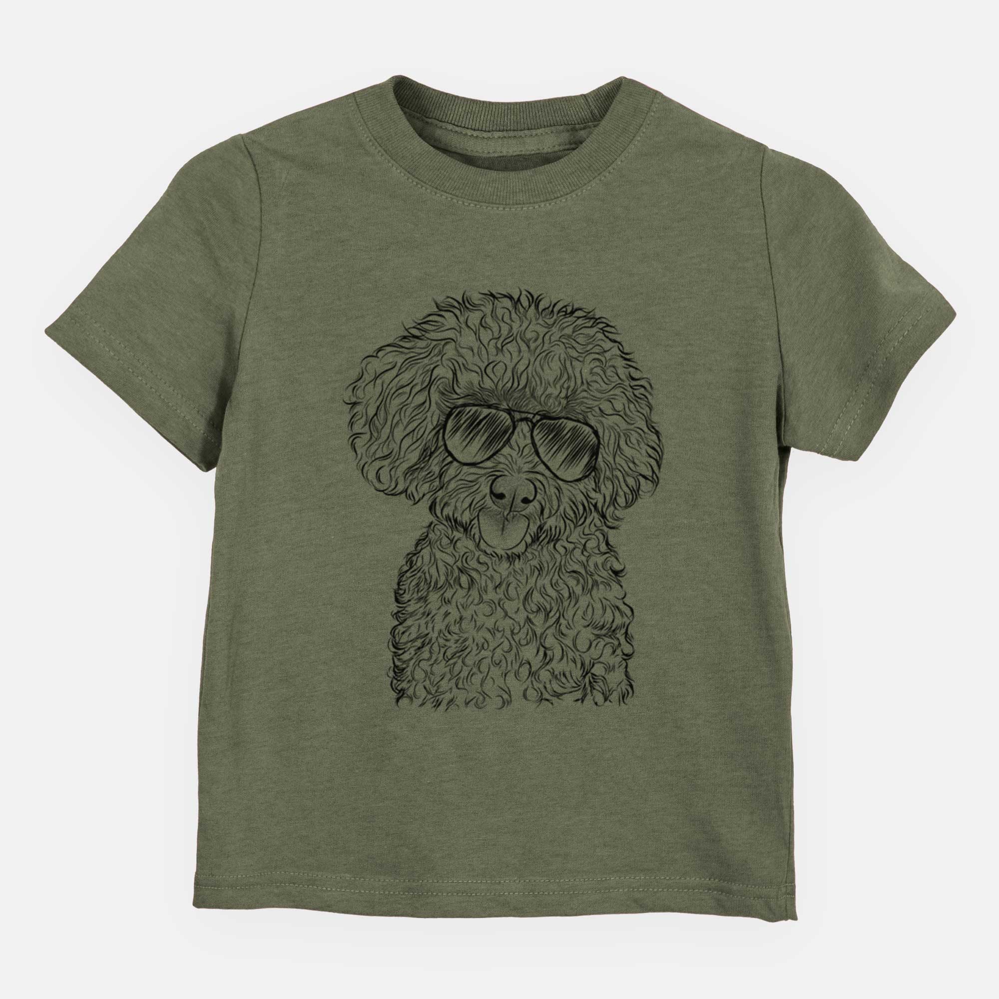 Aviator Satsu the Micro Teacup Poodle - Kids/Youth/Toddler Shirt