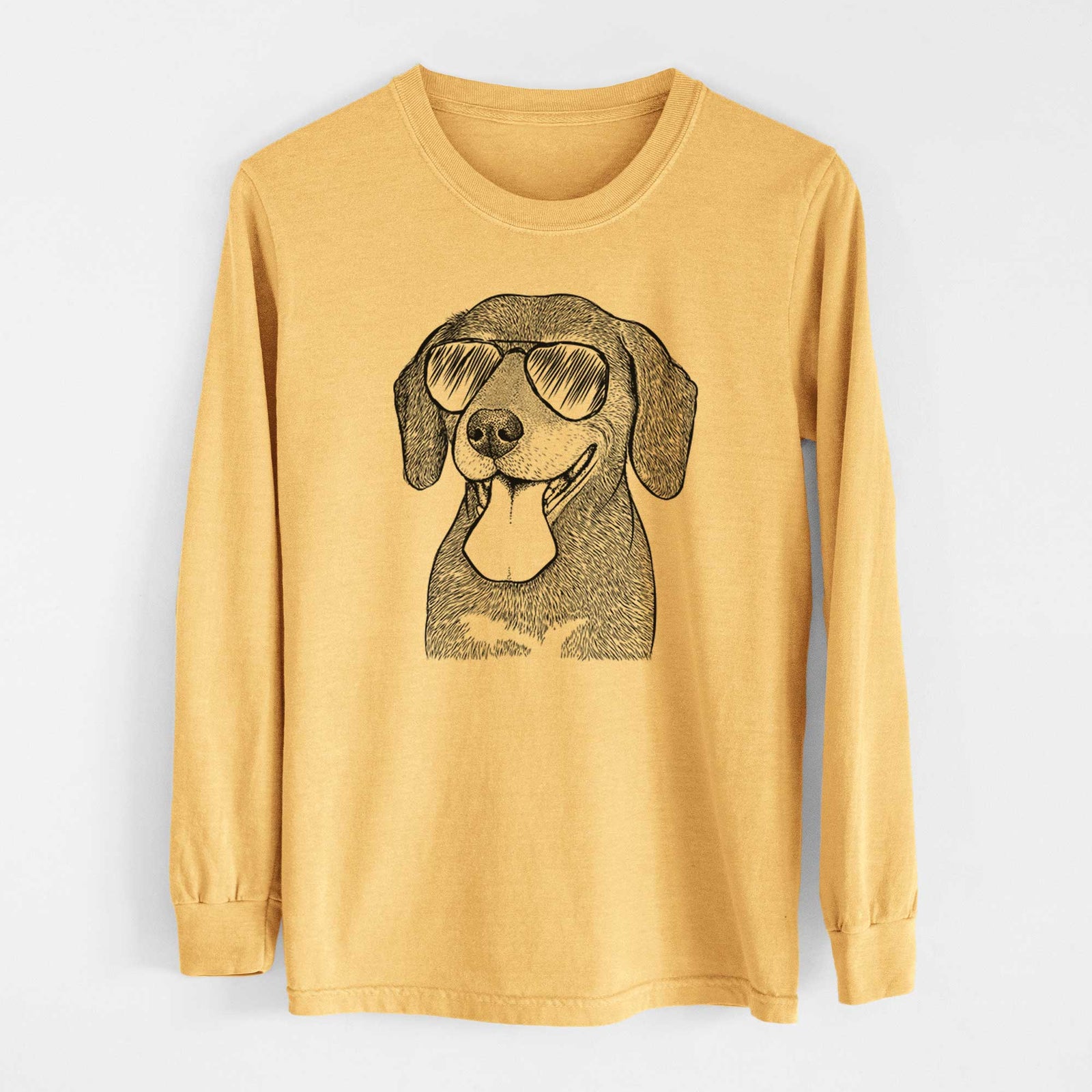 Aviators Scarlett the Beagle - Heavyweight 100% Cotton Long Sleeve