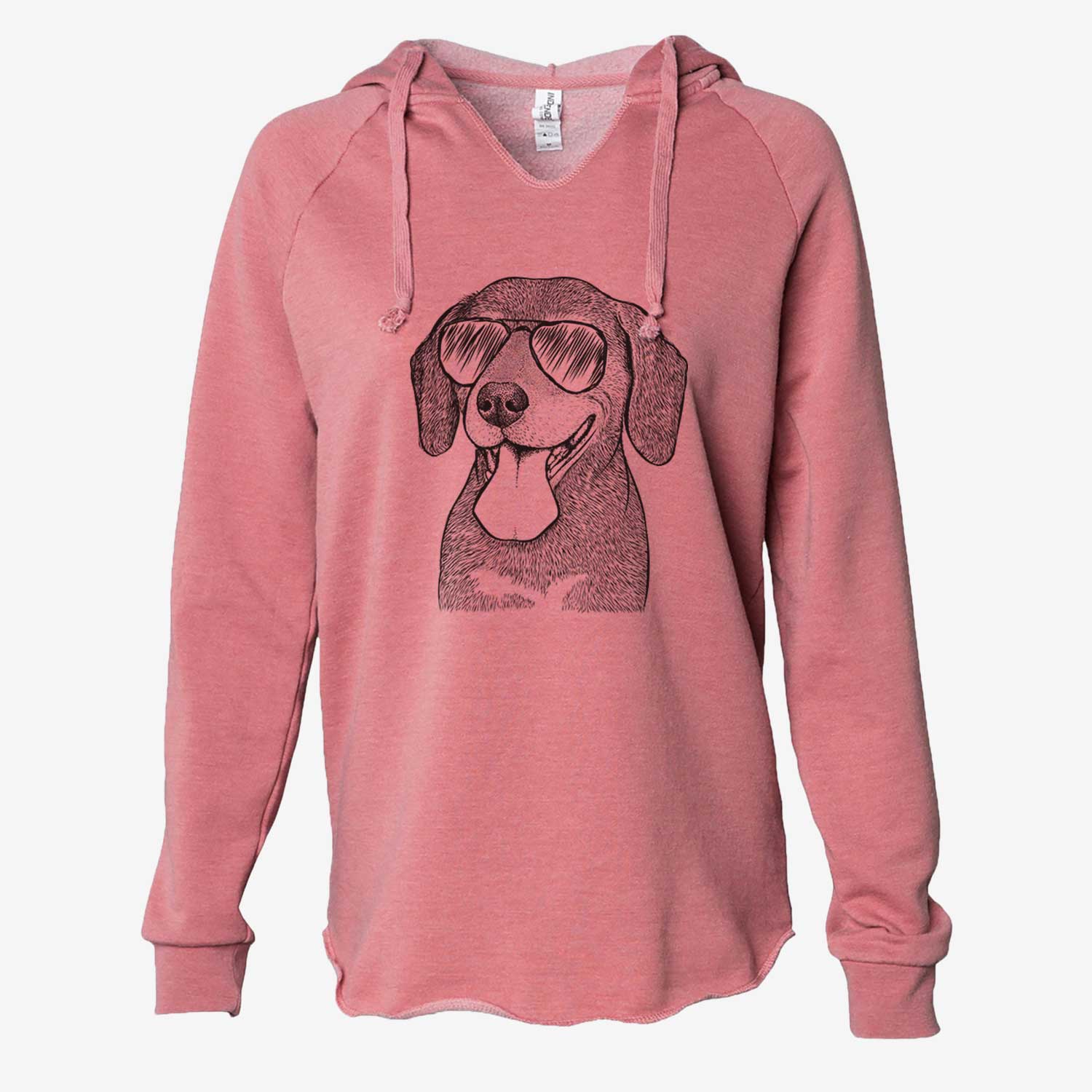 Scarlett the Beagle - Cali Wave Hooded Sweatshirt